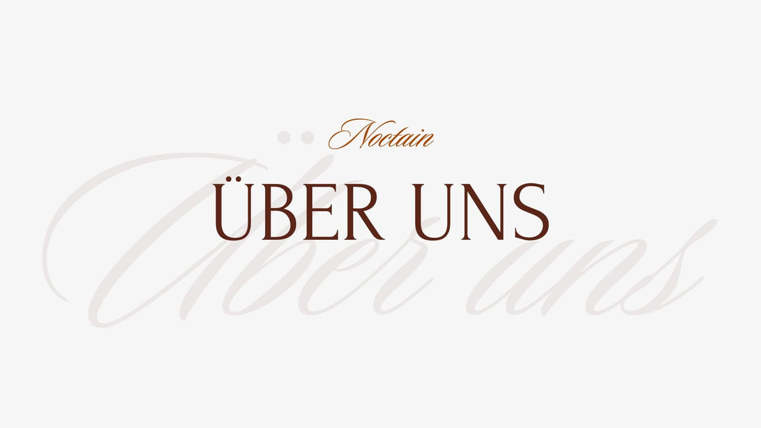 Blog Banner - Über uns Noctain 2026 Premium Deutschland Schmuck & Accessoires Geschichte und Vision von noctain.de