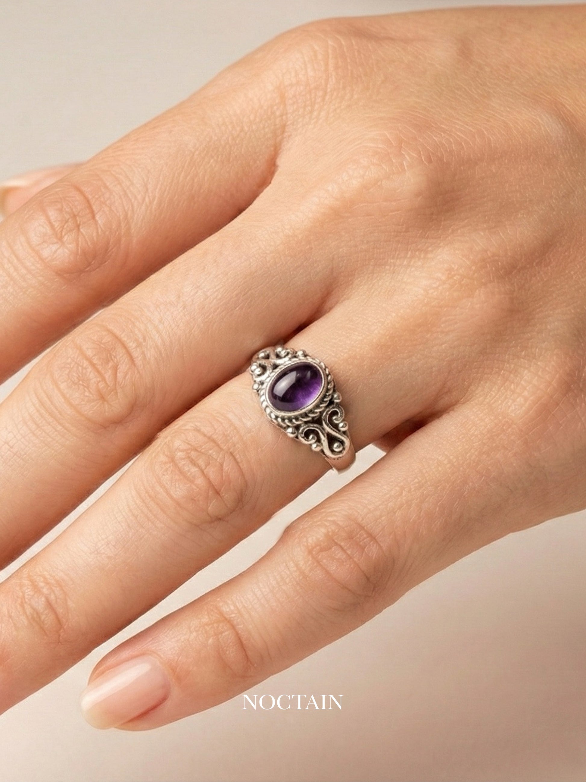 Ring „Violet whisper“