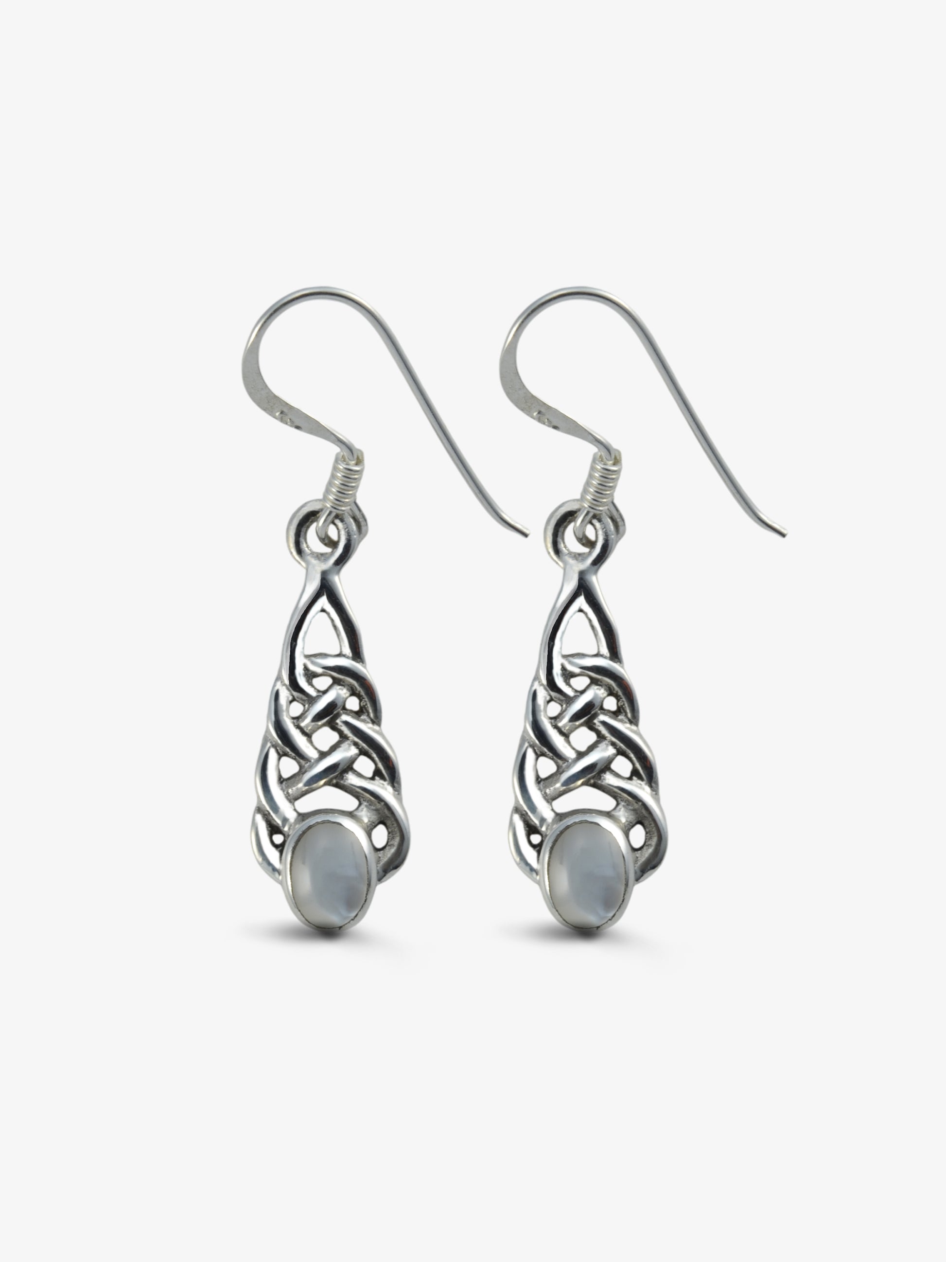 Ohrhänger „Aeternitas“ weiß