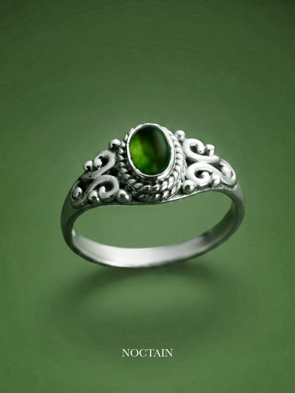 Ring „Green whisper“