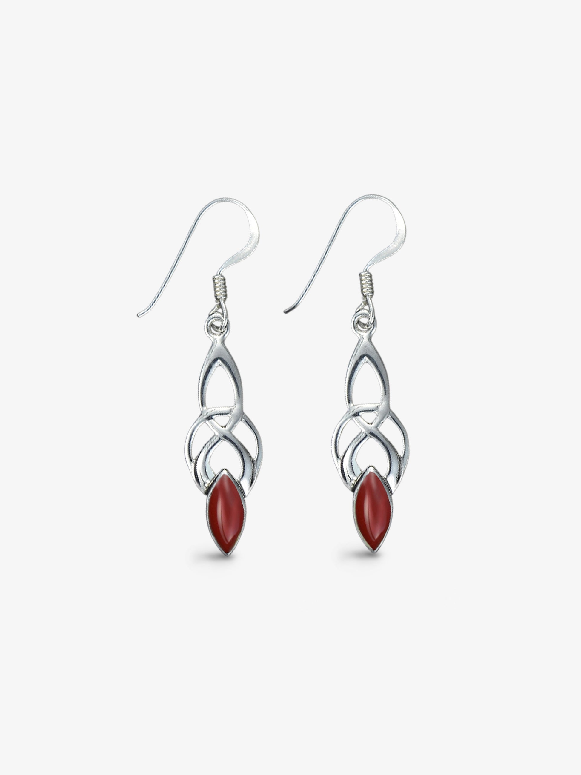 Ohrhänger „Sylvarin“ rot