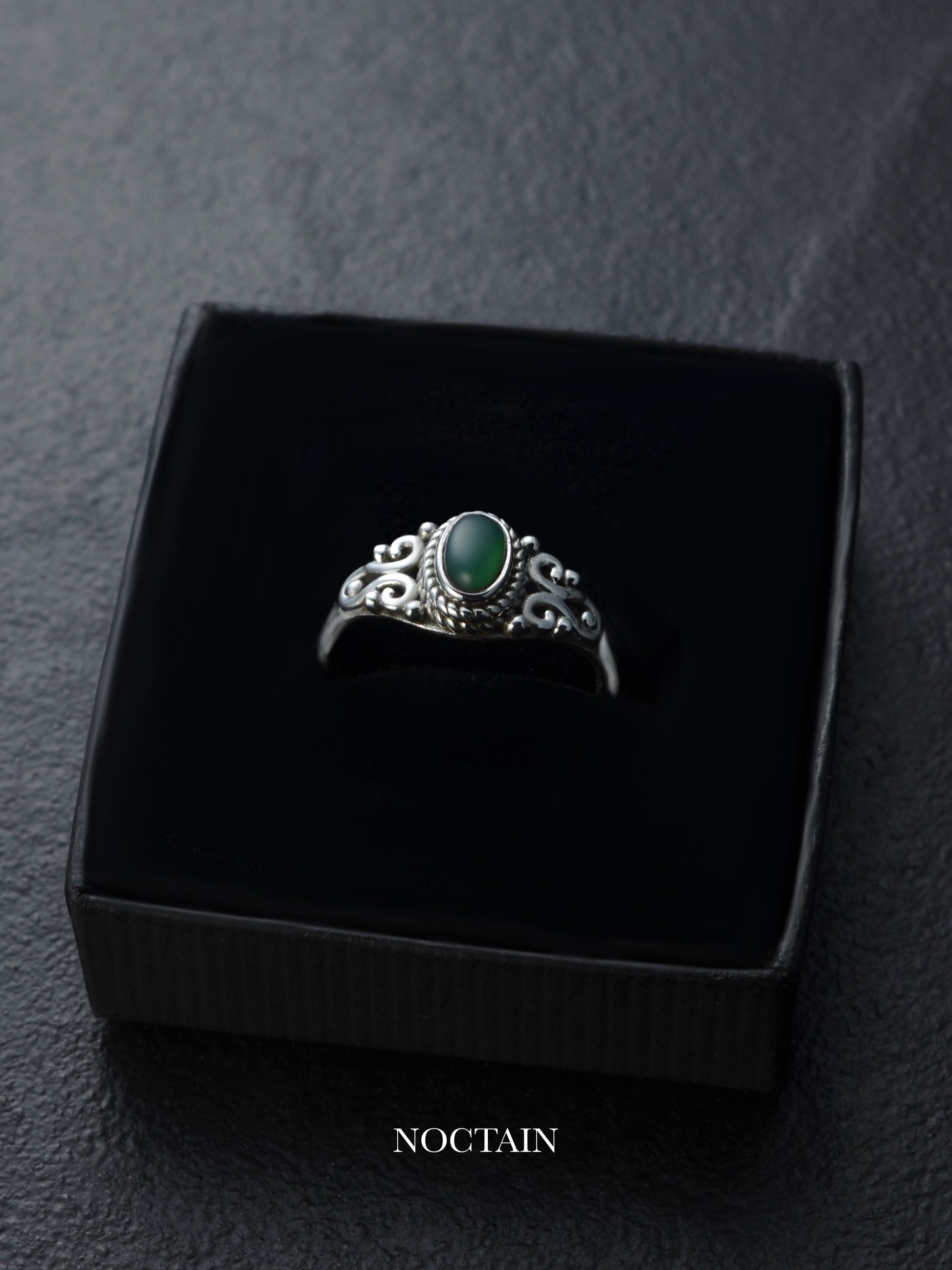 Ring „Green whisper“