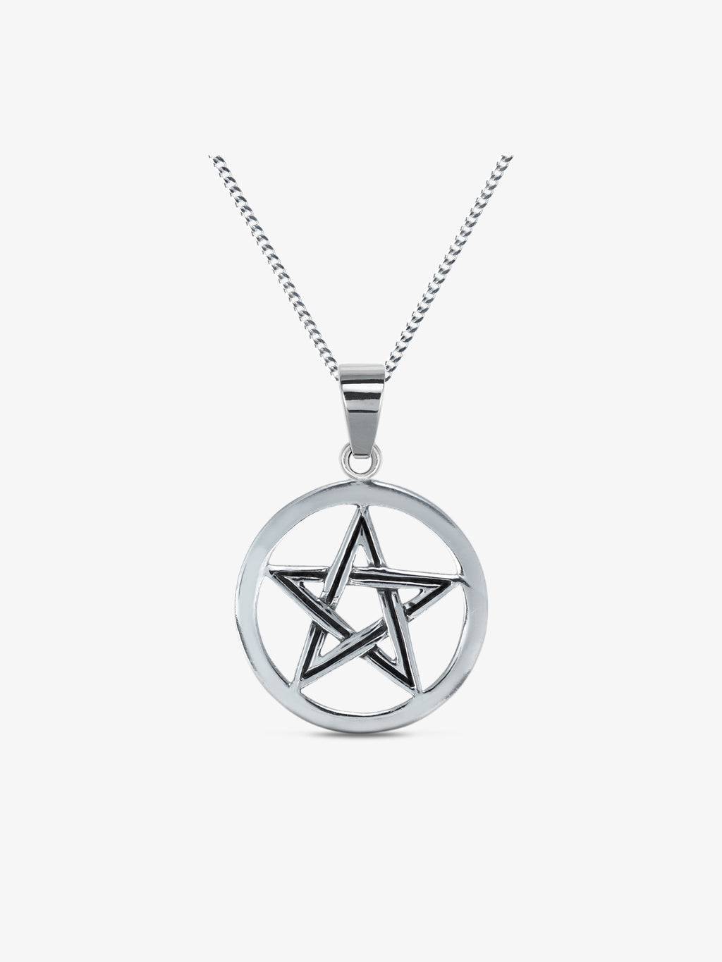 Pentara Kreis Pentagramm Anhänger