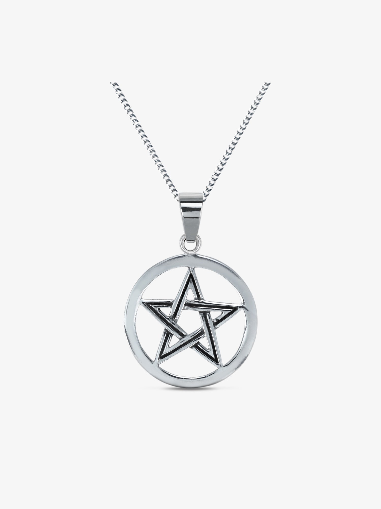 Pentara Kreis Pentagramm Anhänger