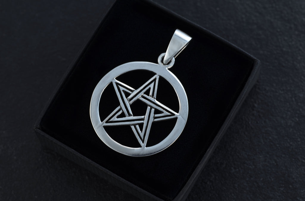 Pentara Kreis Pentagramm Anhänger