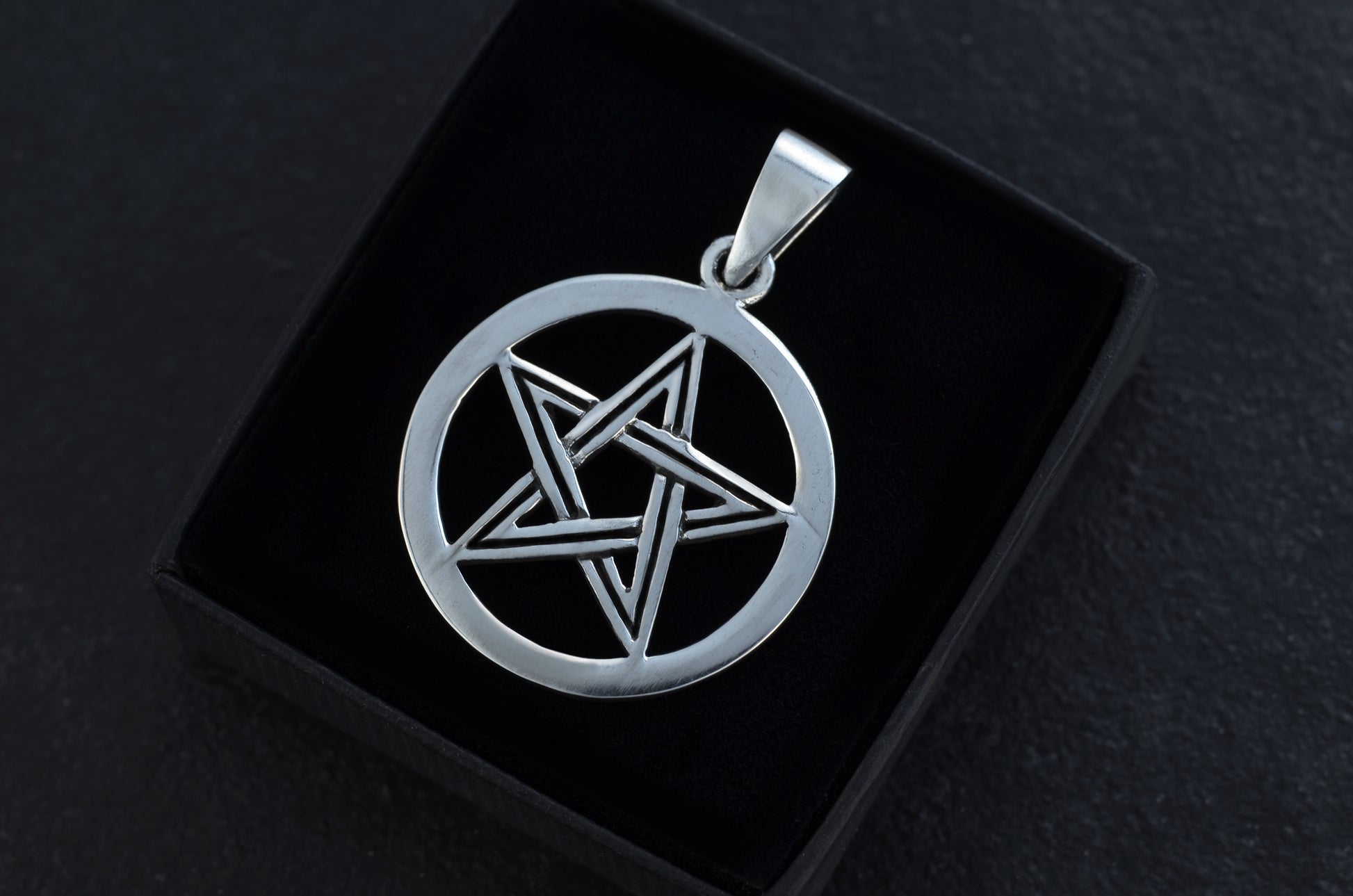 Pentara Kreis Pentagramm Anhänger