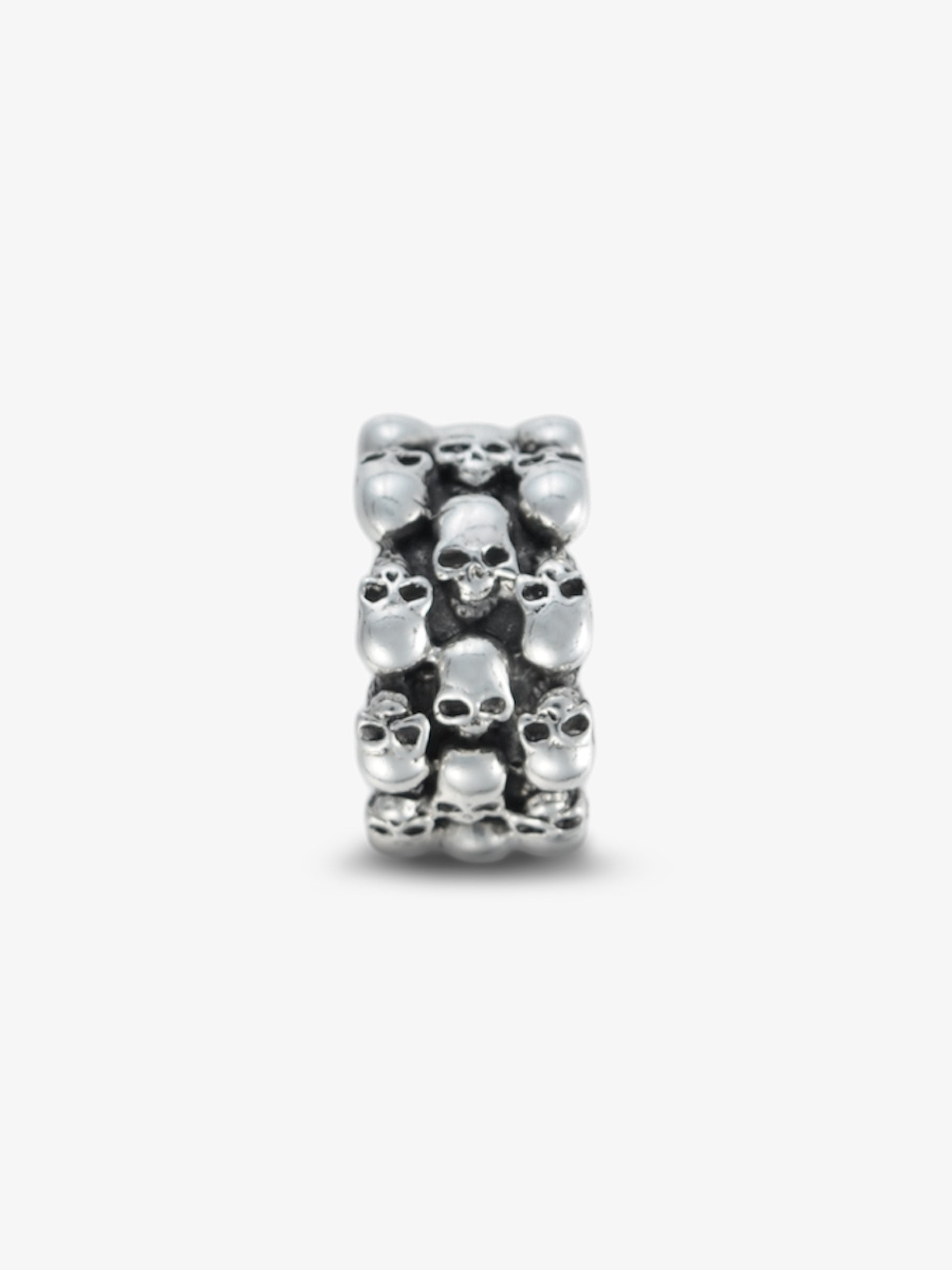 Totenschädelband Ring
