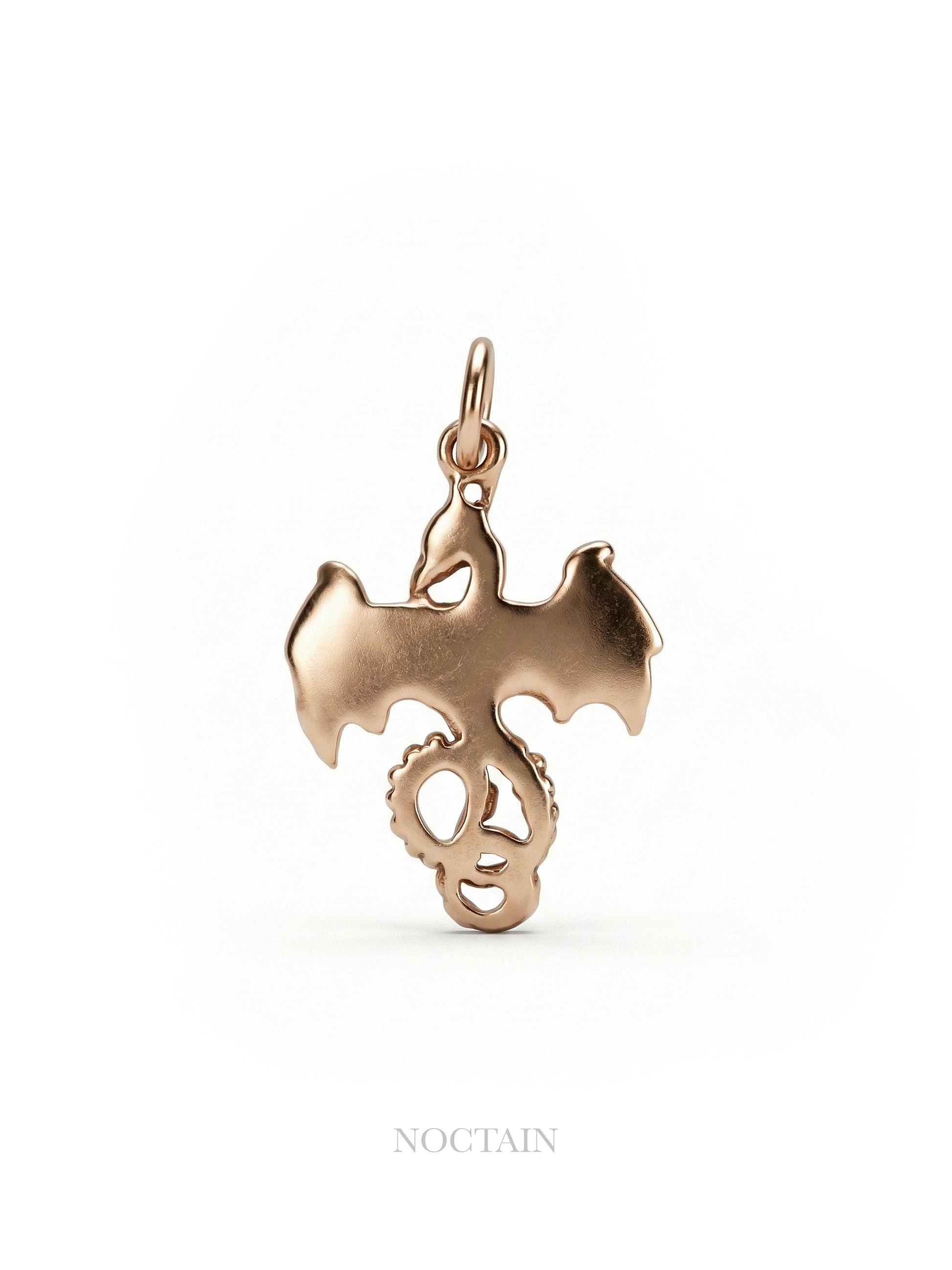 Bronze Anhänger - kleiner Lindwurm Drache