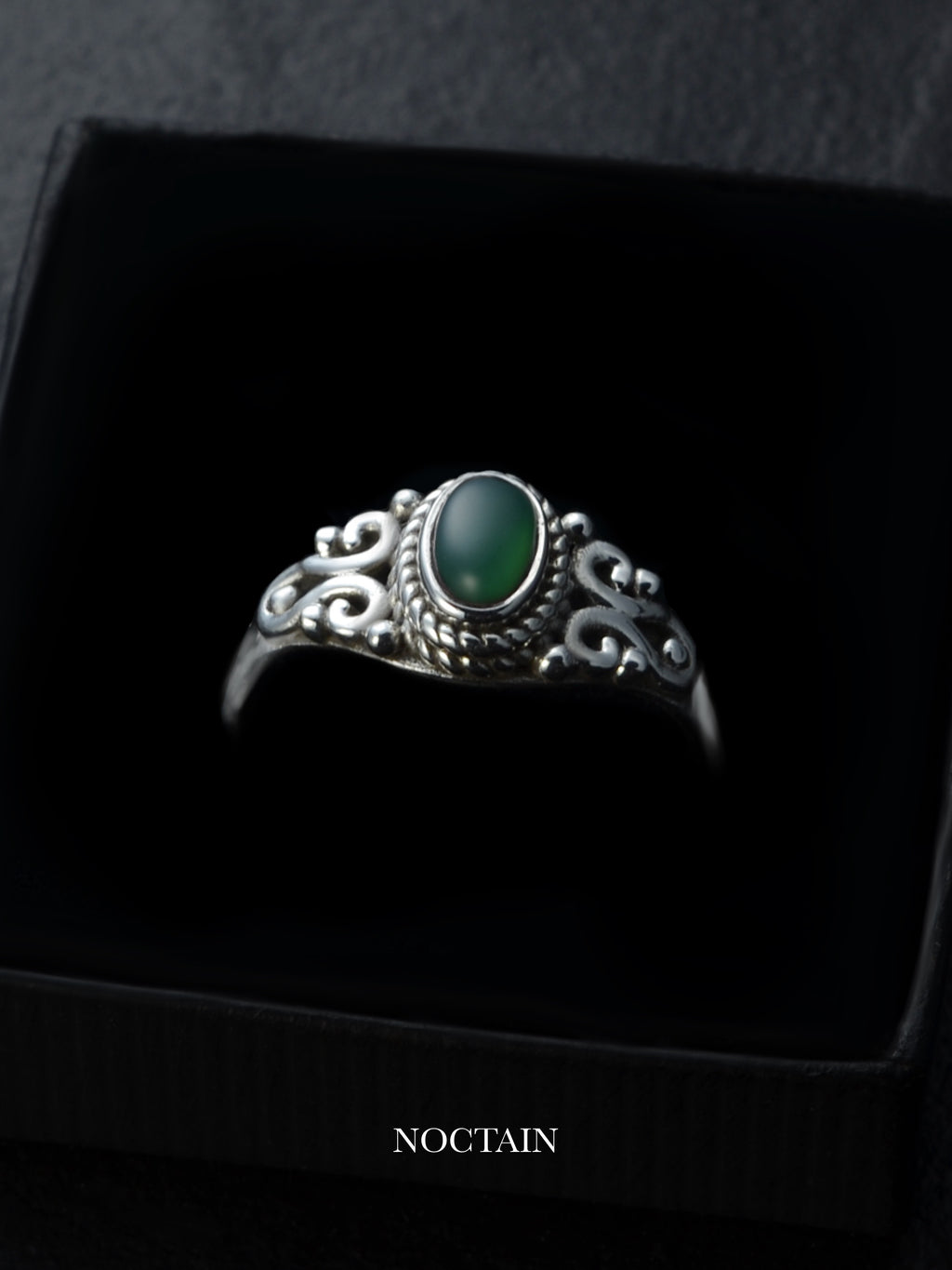 Ring „Green whisper“