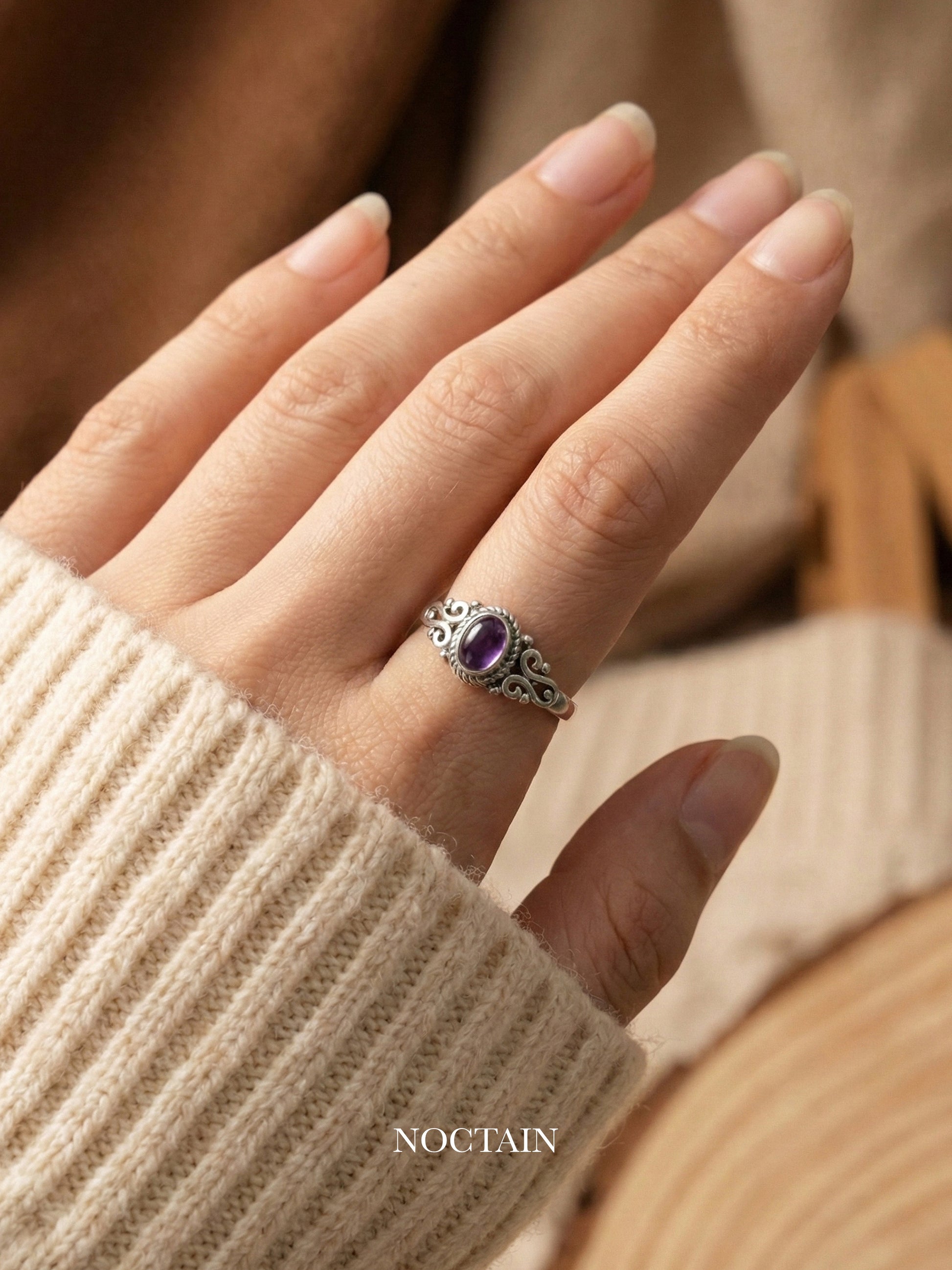 Ring „Violet whisper“