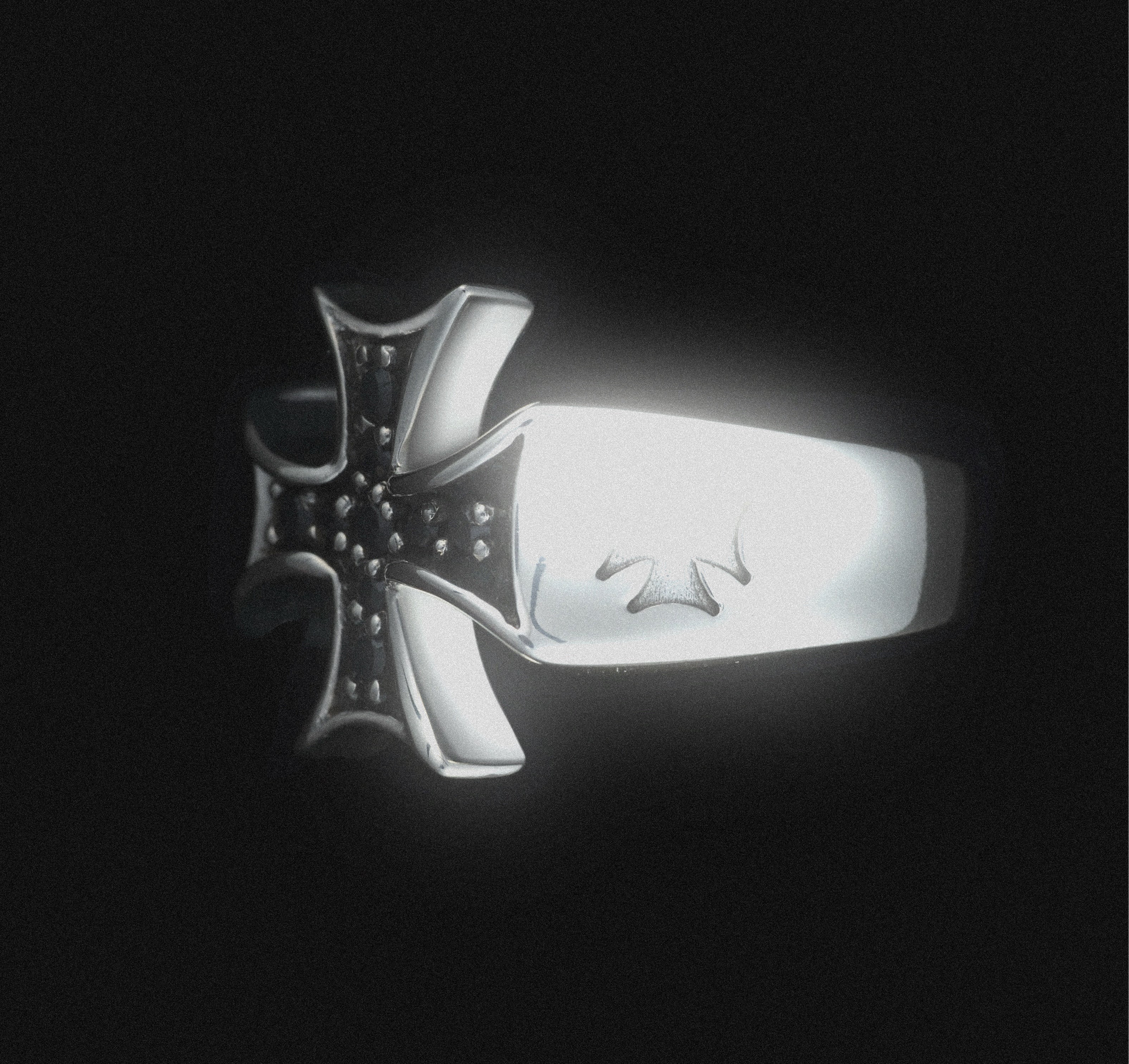 Heavy Cross - Biker Ring