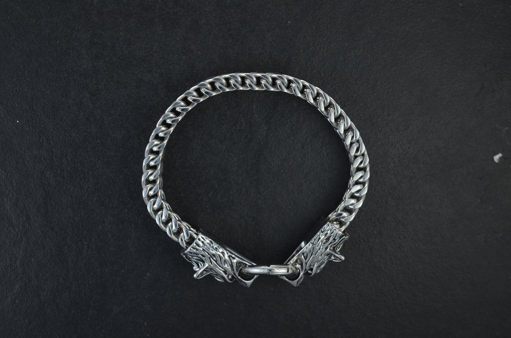 Wolfskopf Armband