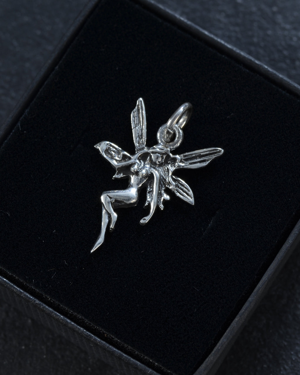 Elfen Anhänger 925 Sterling Silber Noctain Premium Silber Deutschland Schmuck Fee - Fabelwesen Szene