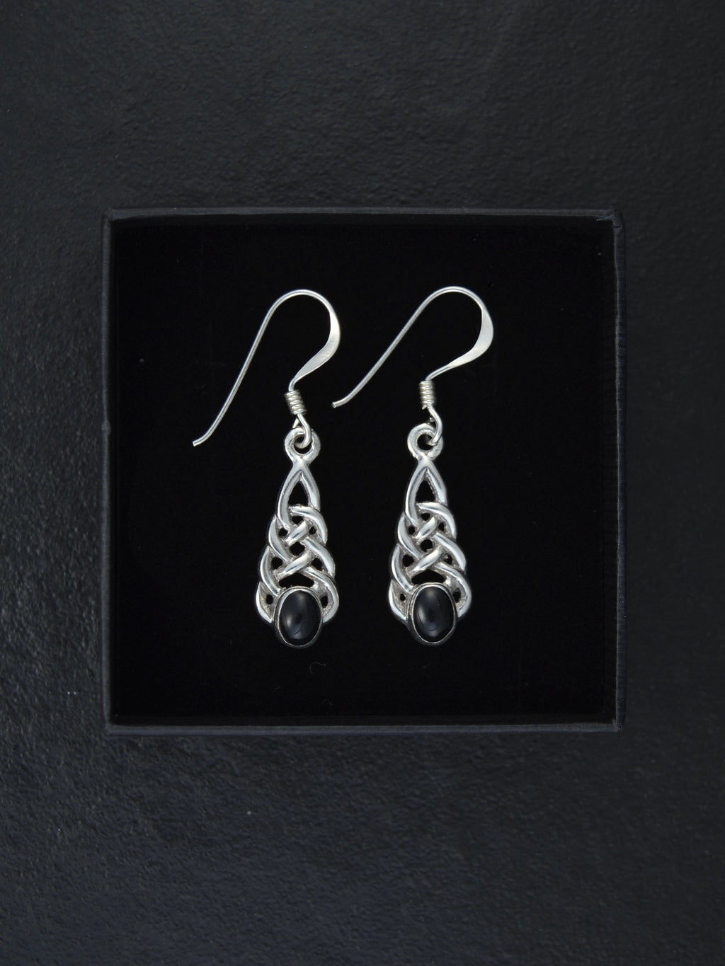 Aeternitas - Ohrhänger mit Onyx