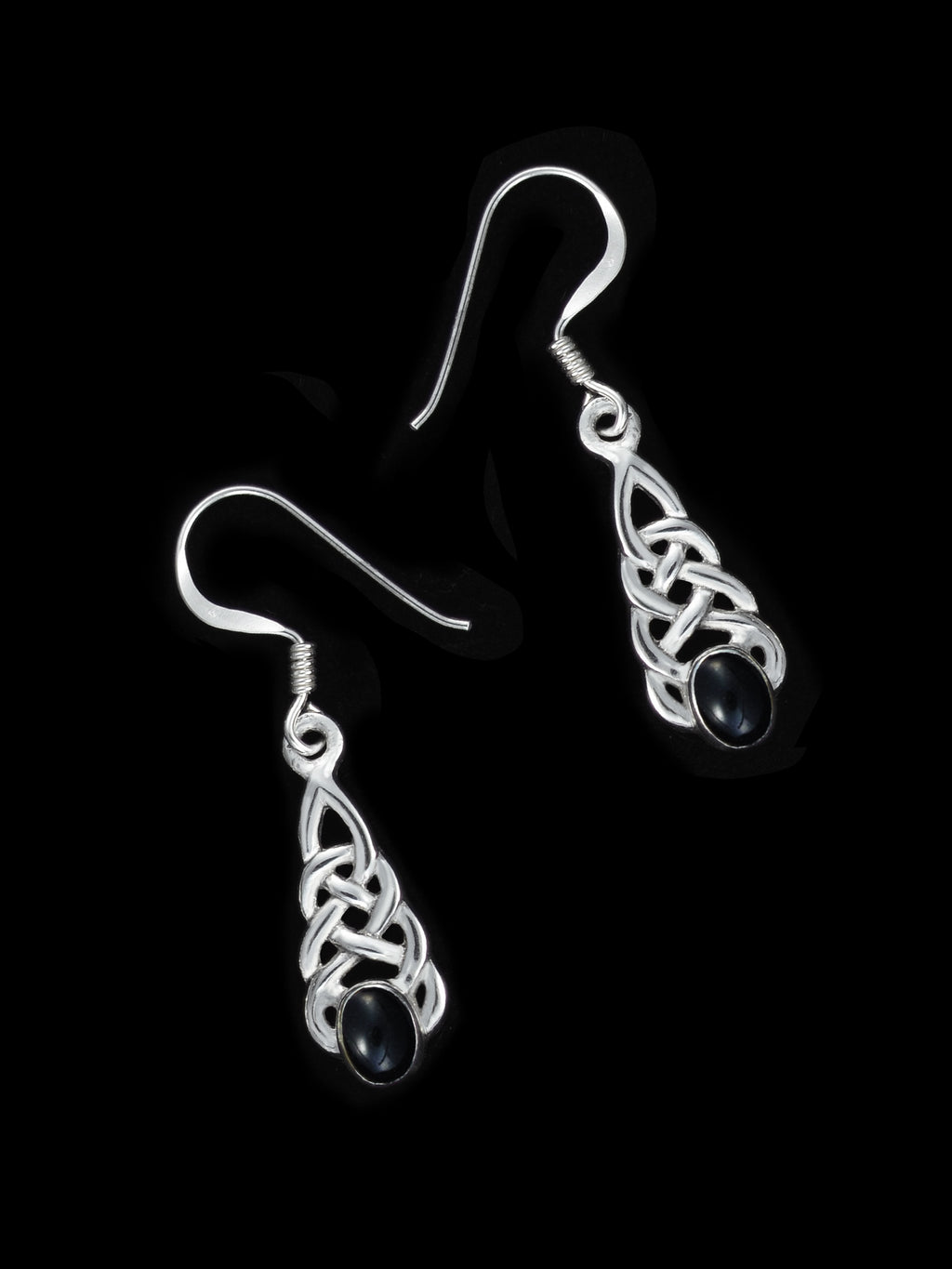 Aeternitas - Ohrhänger mit Onyx