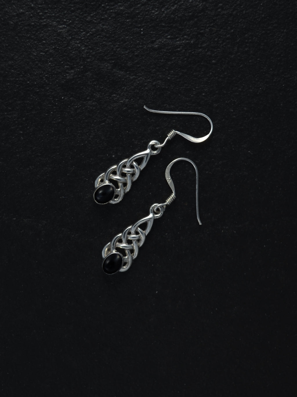 Aeternitas - Ohrhänger mit Onyx