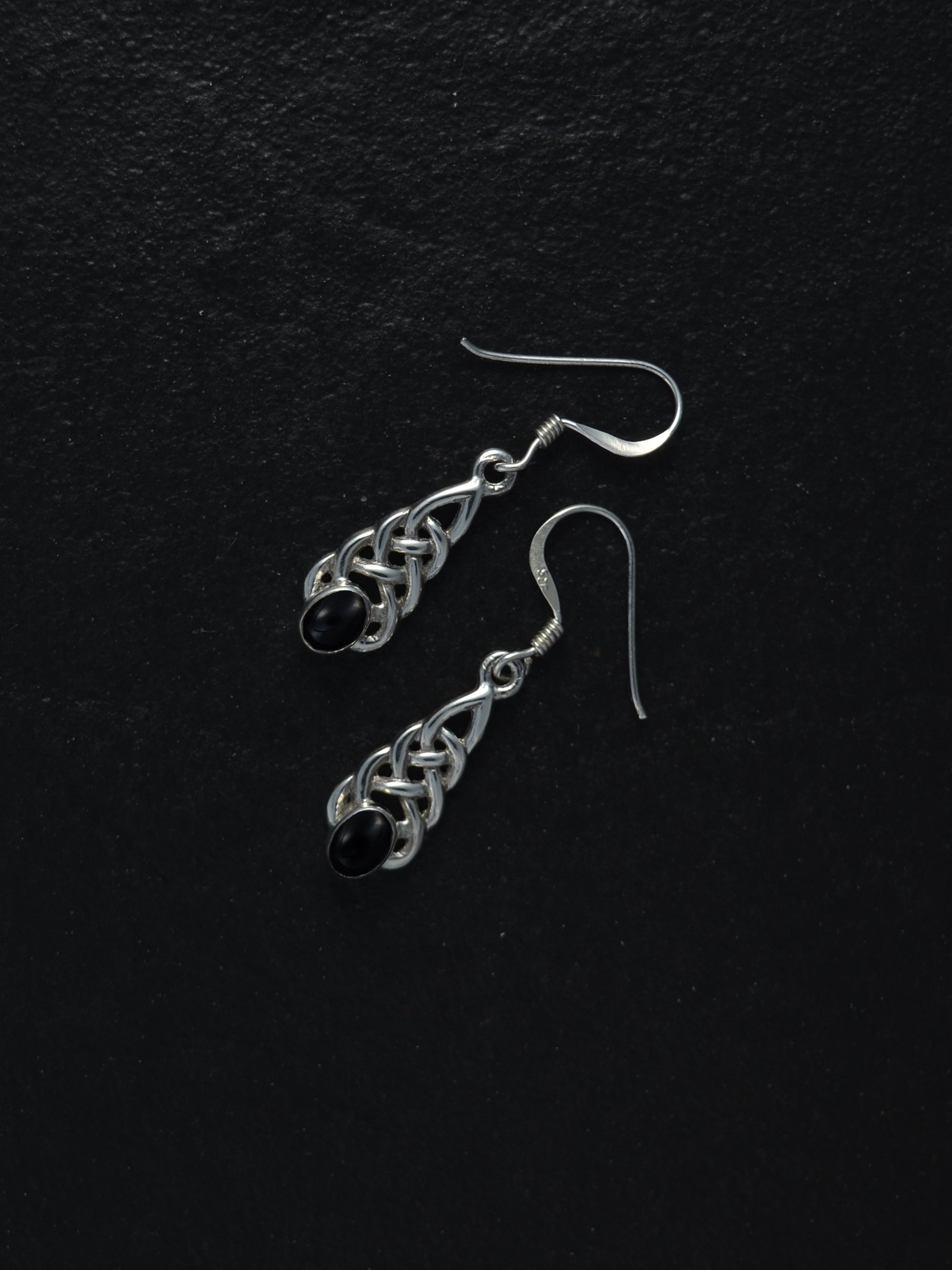 Aeternitas - Ohrhänger mit Onyx