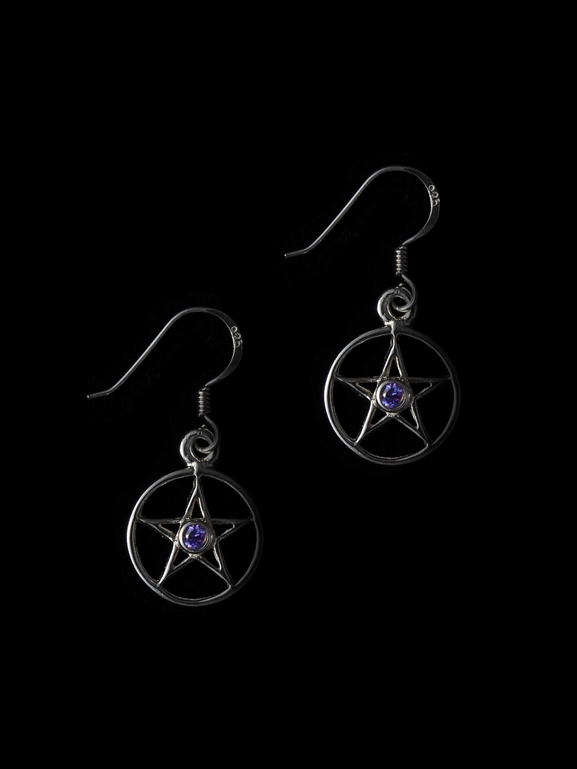 Aura - Ohrhänger lila