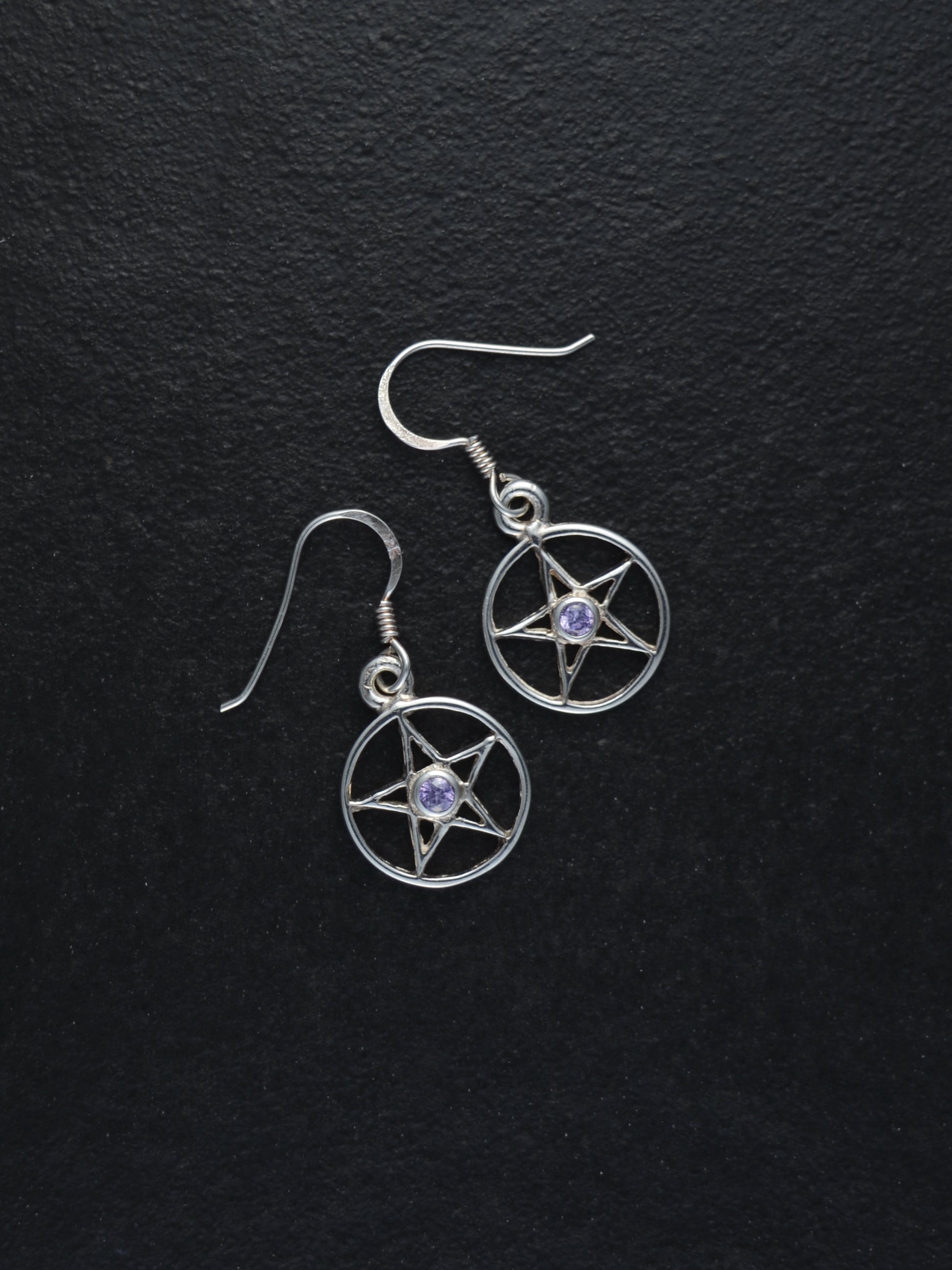 Aura - Ohrhänger lila