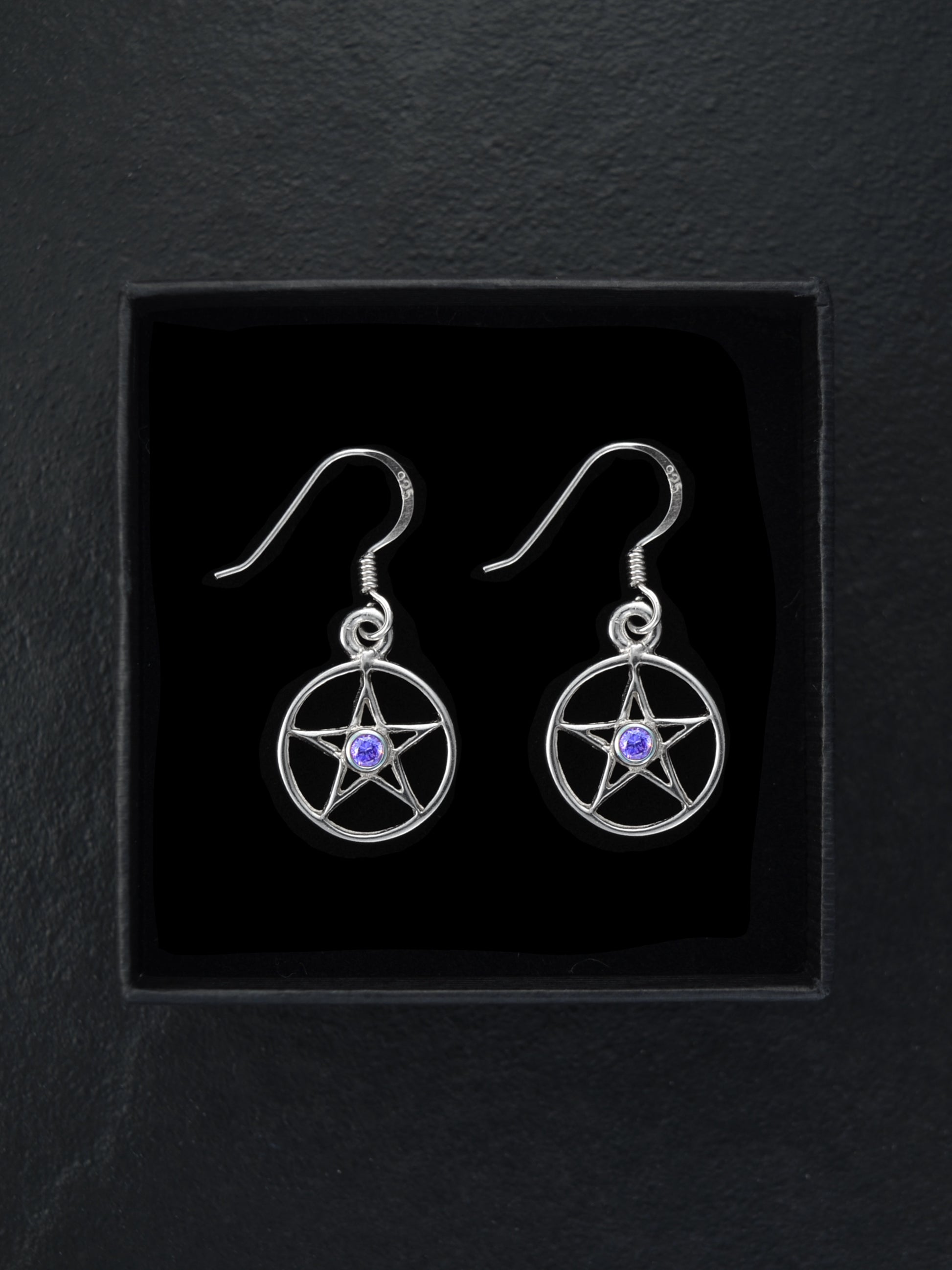 Aura - Ohrhänger lila