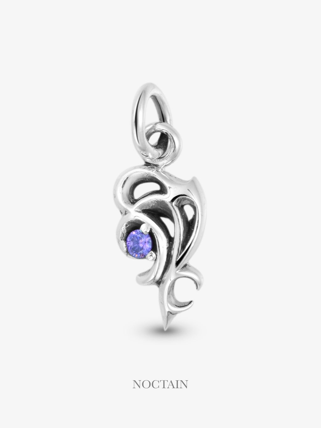 Morrigan Anhänger - violett (klein)