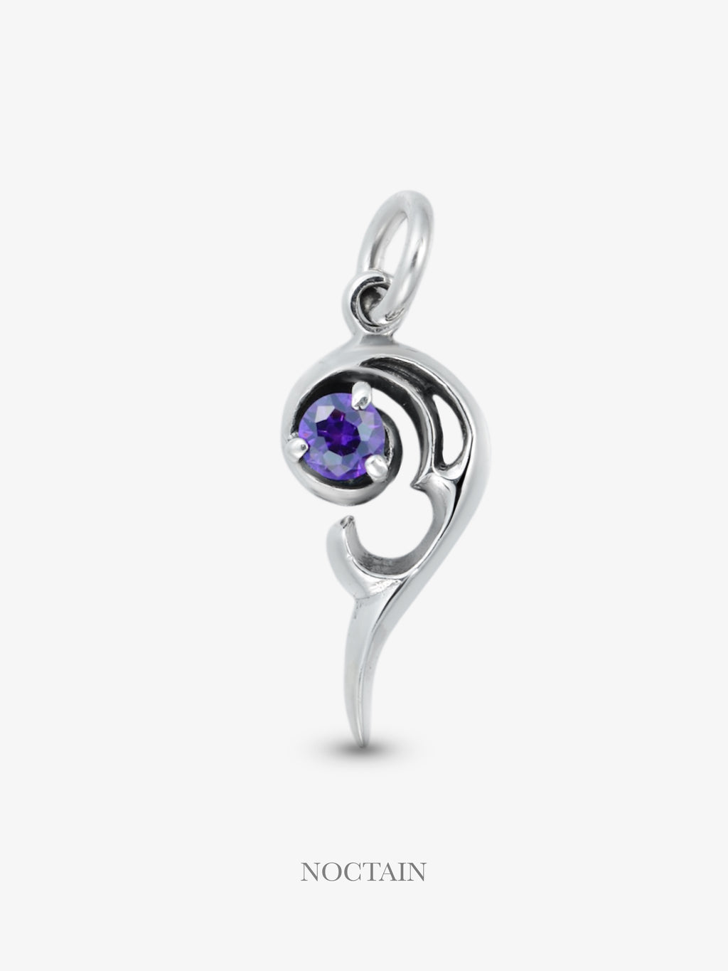 Morrigan Anhänger - violett (Groß)