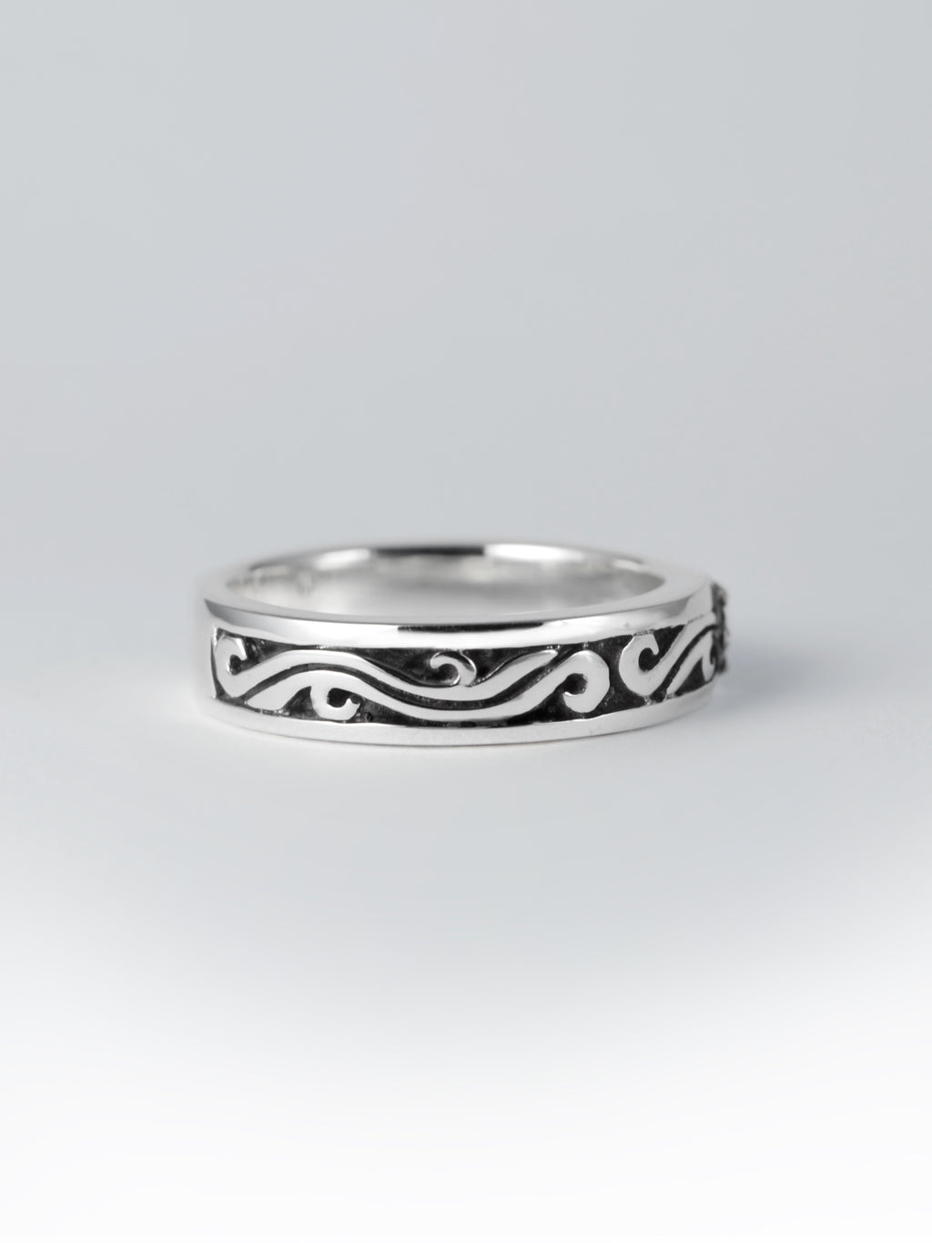 Ring „Onyx weave“