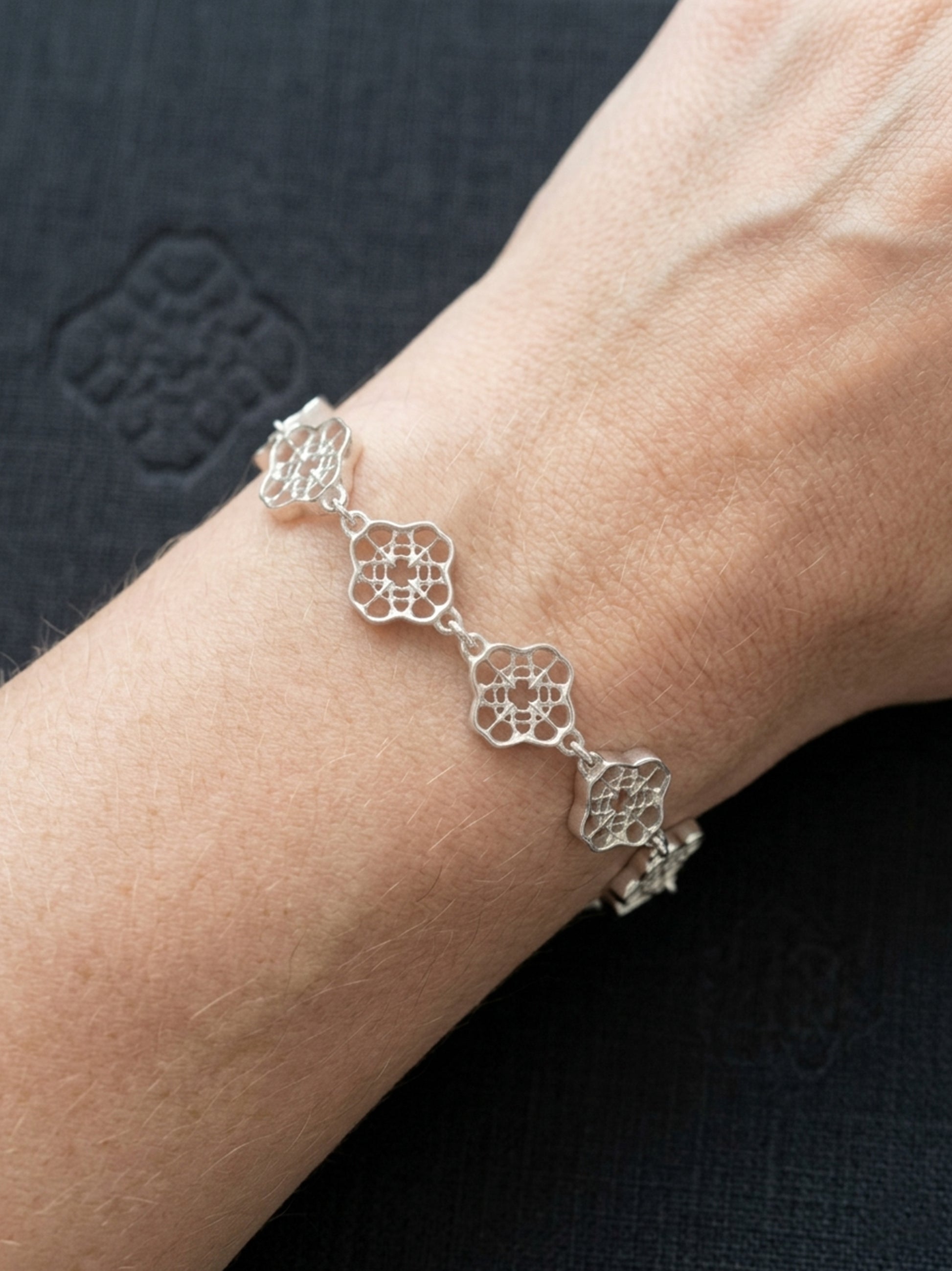 Noctain x FranticStudio ArmbandClee2 925 Sterling Silber Premium Atelier-Design Unikat Manufaktur aus Deutschland, Hamburg