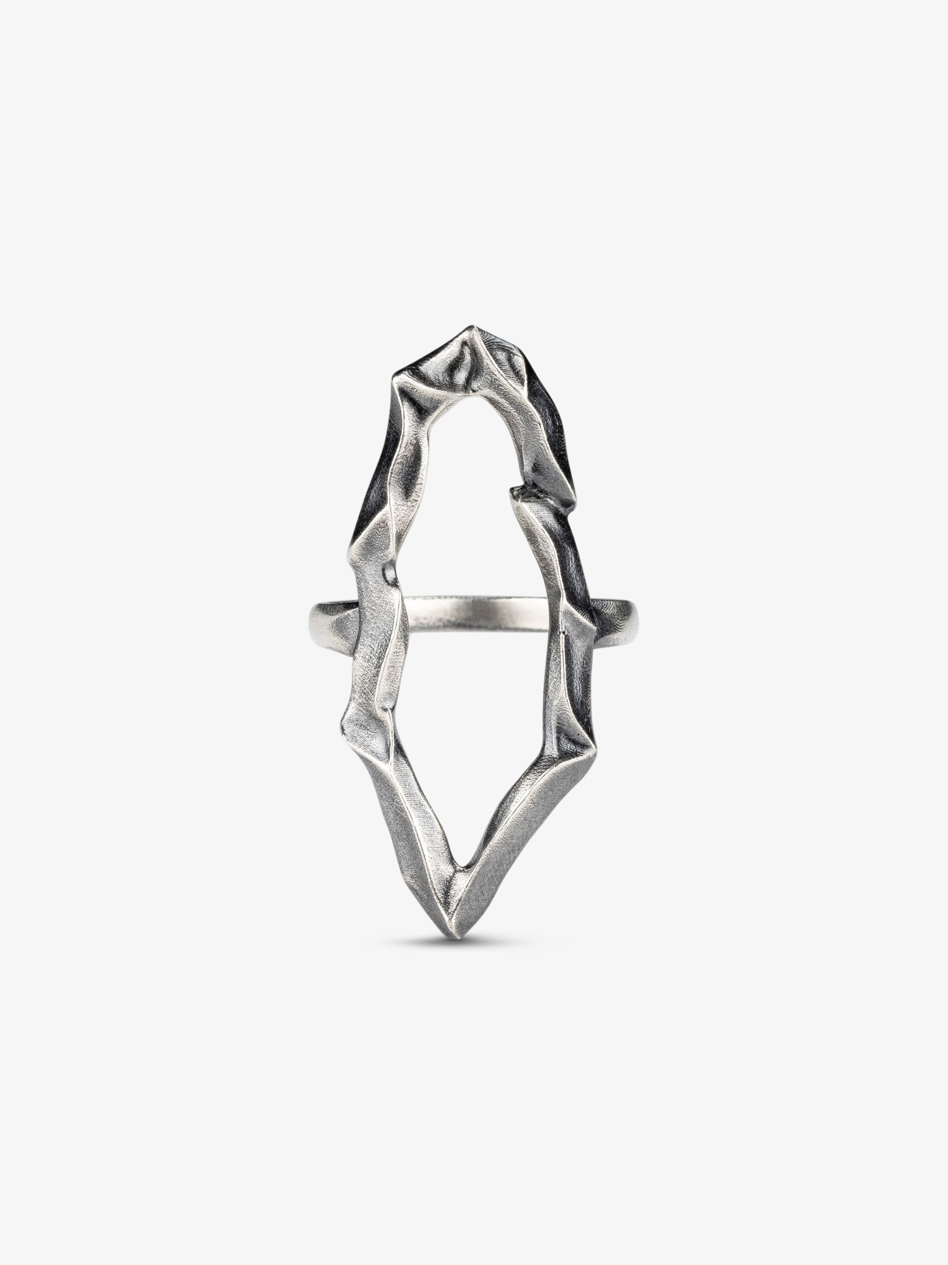 Noctain x SEBAMAKES Zero Ring aus hochwertigem 925 Sterling Silber, handgefertigt in Italien 2