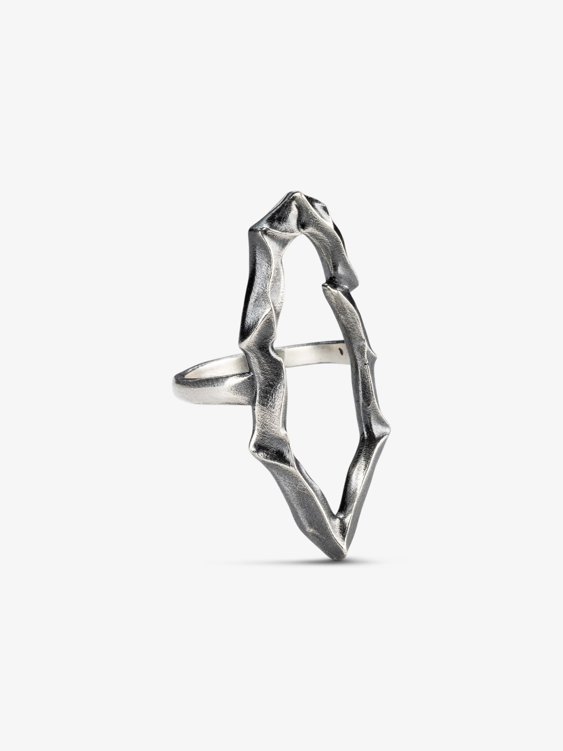 Noctain x SEBAMAKES Zero Ring aus hochwertigem 925 Sterling Silber, handgefertigt in Italien 3

