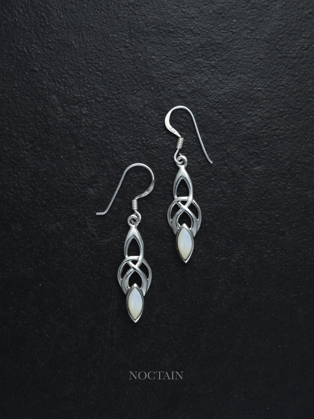 Silwen - Ohrhänger mit Perlmutt