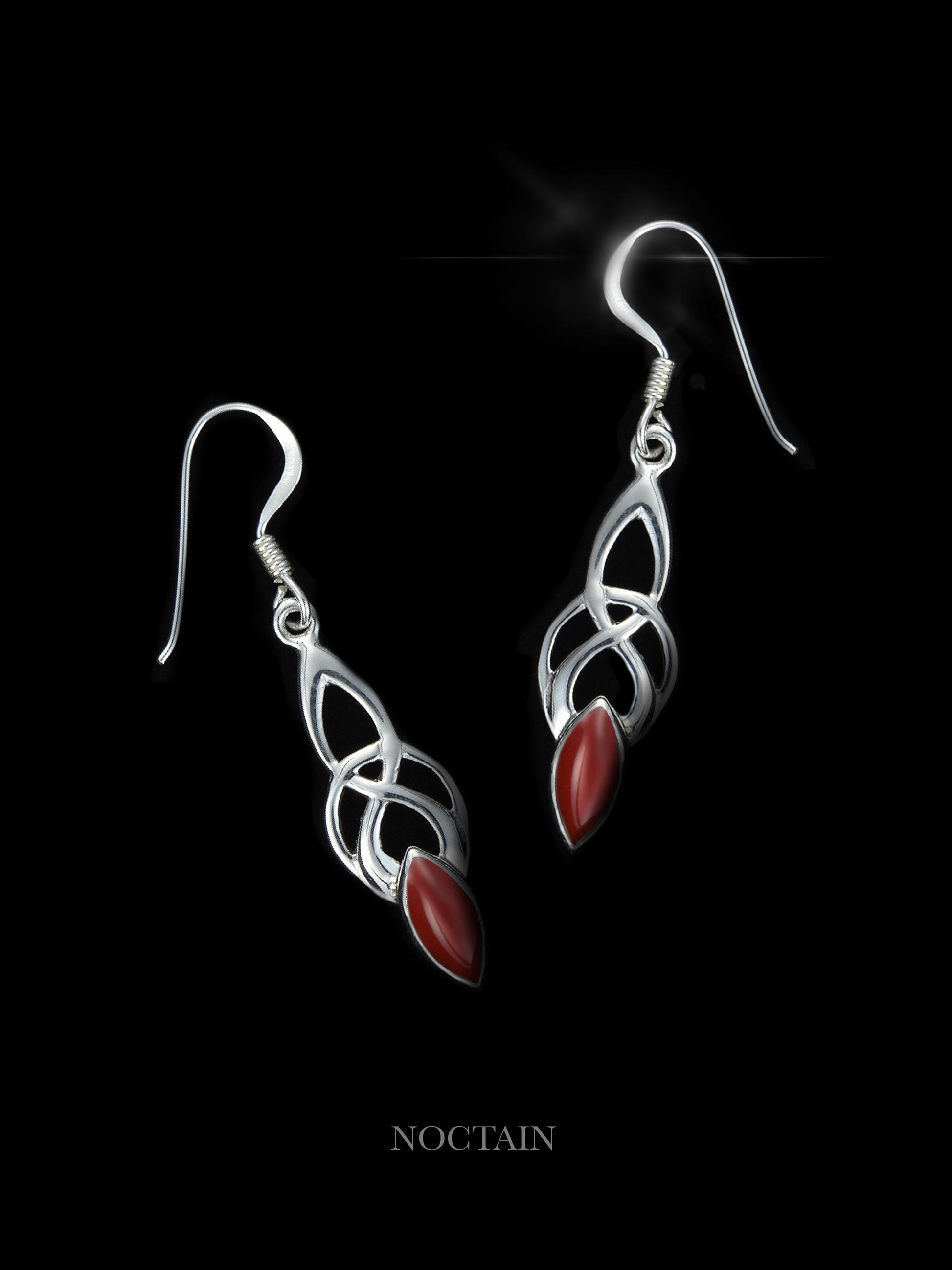 Silwen - Ohrhänger mit Karneol