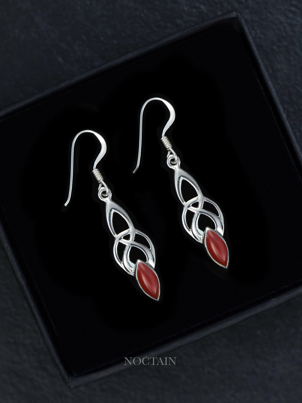 Silwen - Ohrhänger mit Karneol