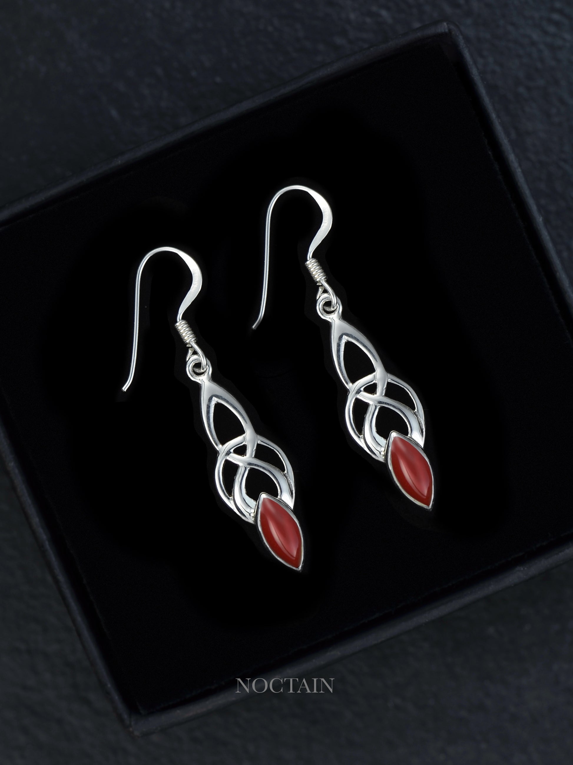 Silwen - Ohrhänger mit Karneol