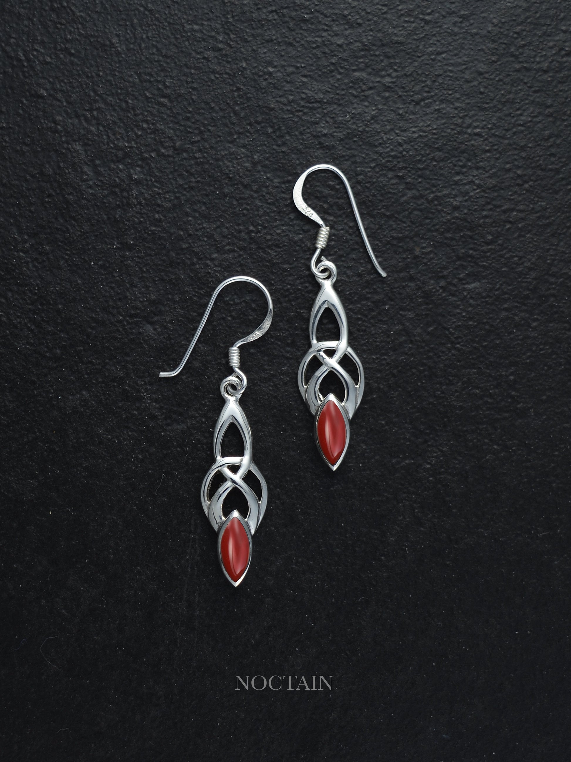 Silwen - Ohrhänger mit Karneol