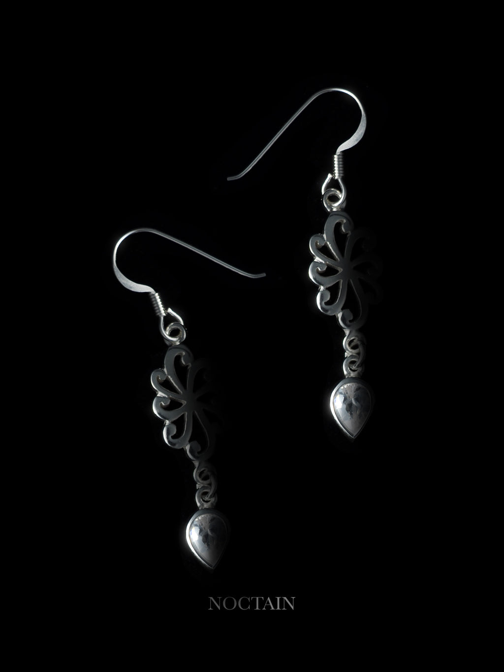 Ametra - Ohrhänger weiss