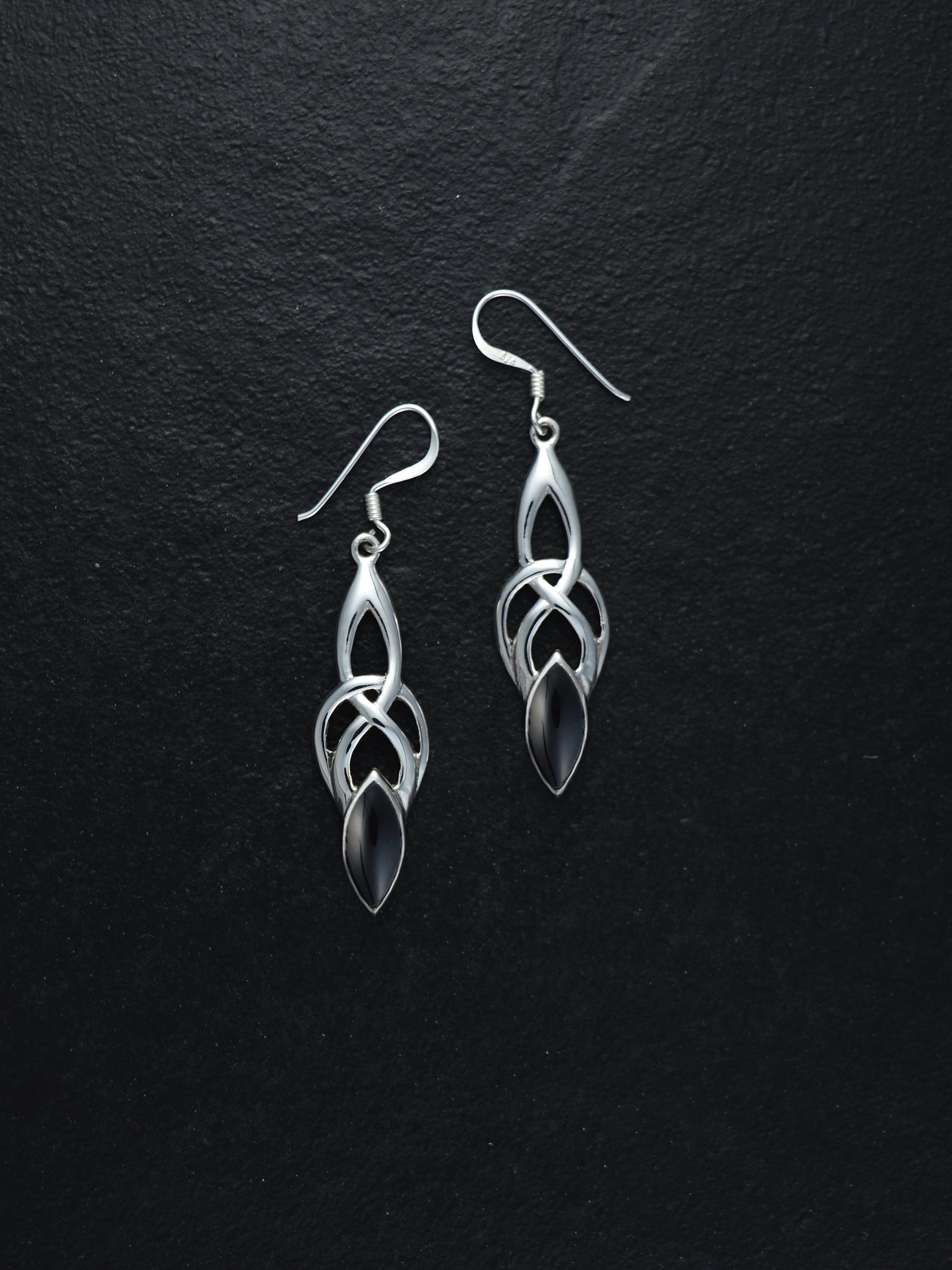 Silwen - Ohrhänger mit schwarzem Onyx