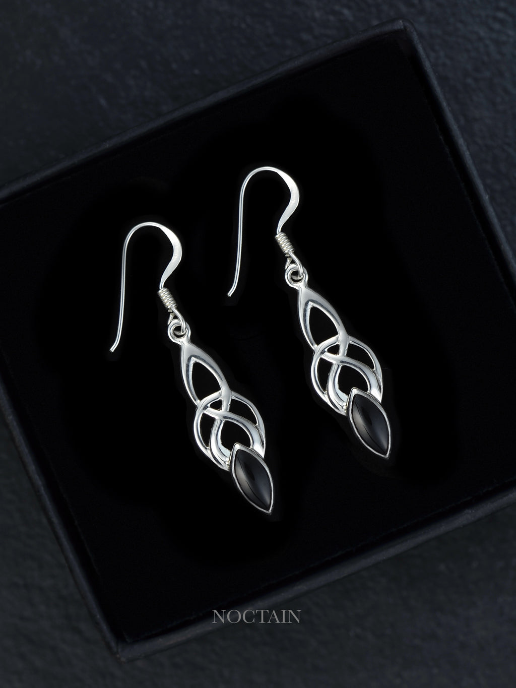 Silwen - Ohrhänger mit schwarzem Onyx