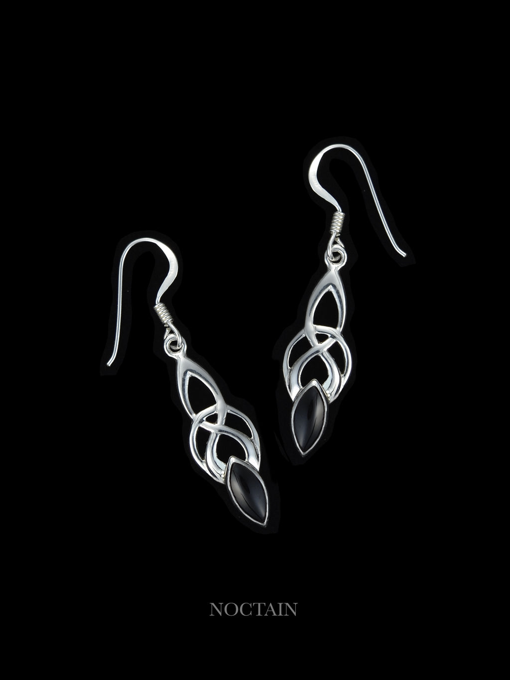 Silwen - Ohrhänger mit schwarzem Onyx