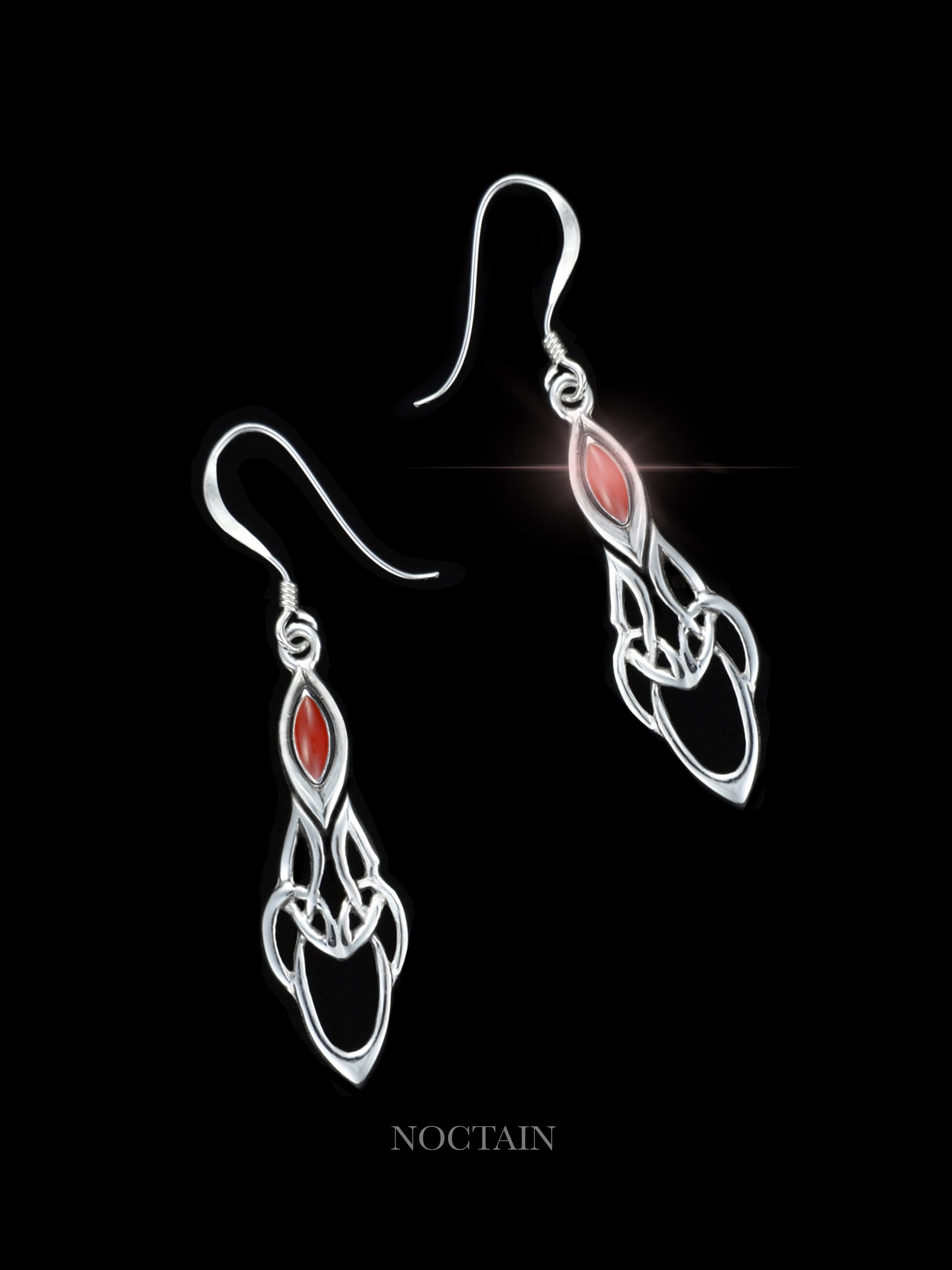 Alarien - Ohrhänger mit Karneol