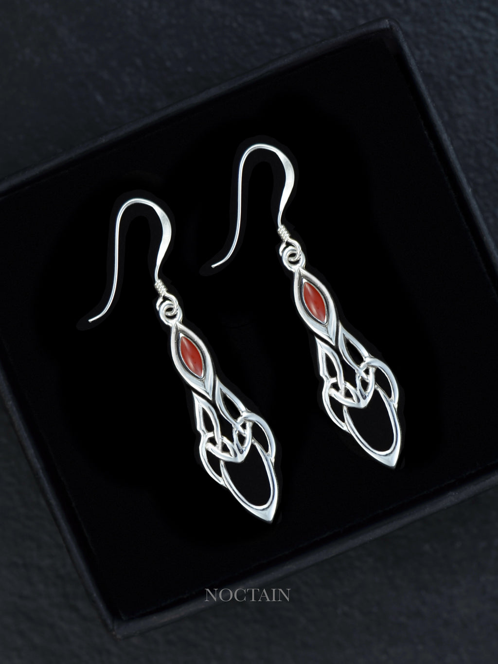 Alarien - Ohrhänger mit Karneol