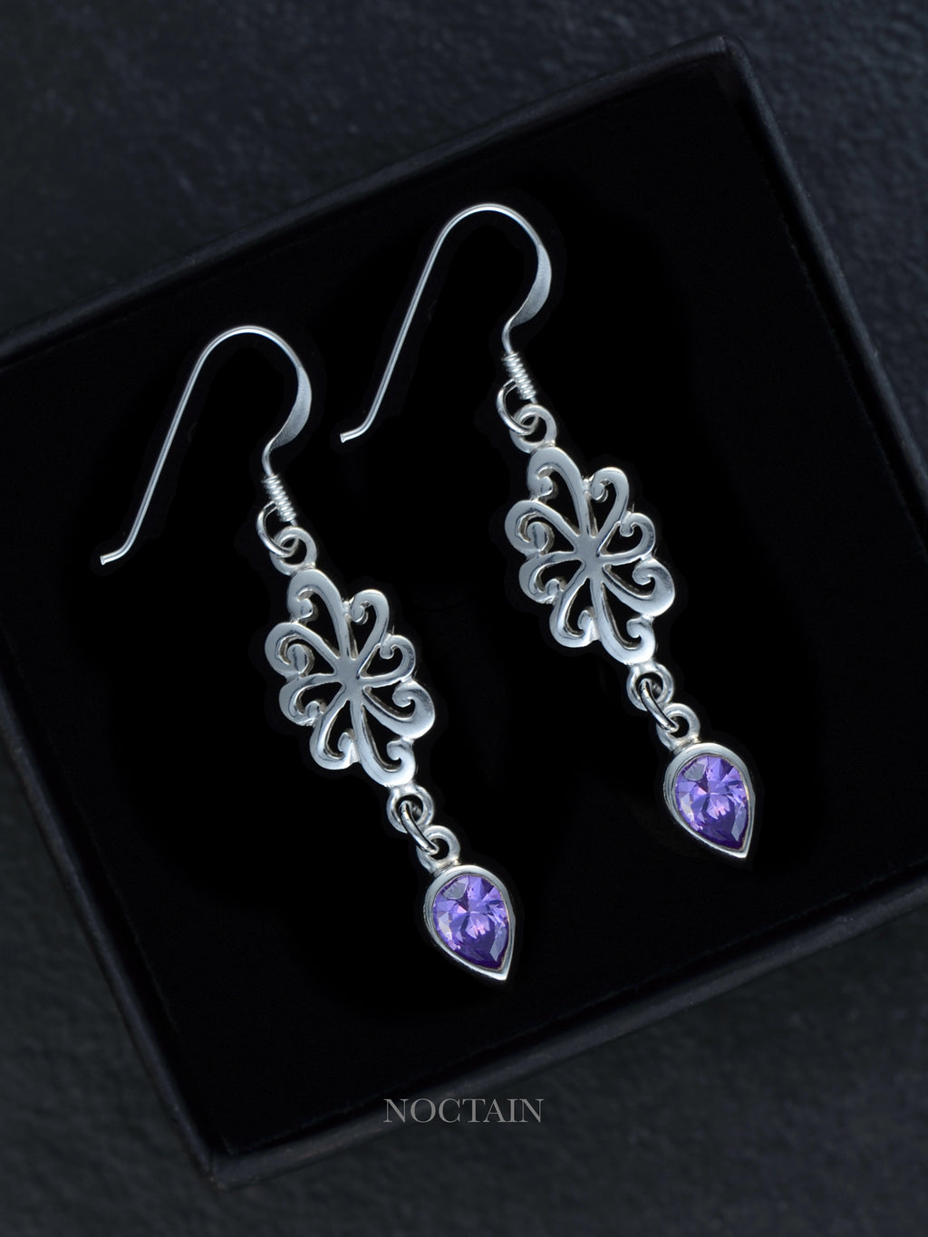 Ametra - Ohrhänger lila