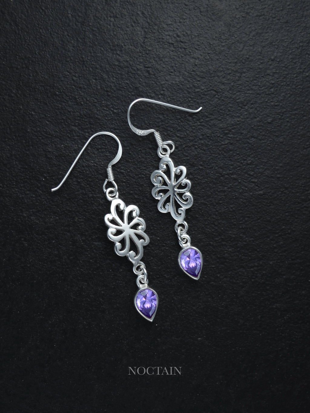 Ametra - Ohrhänger lila