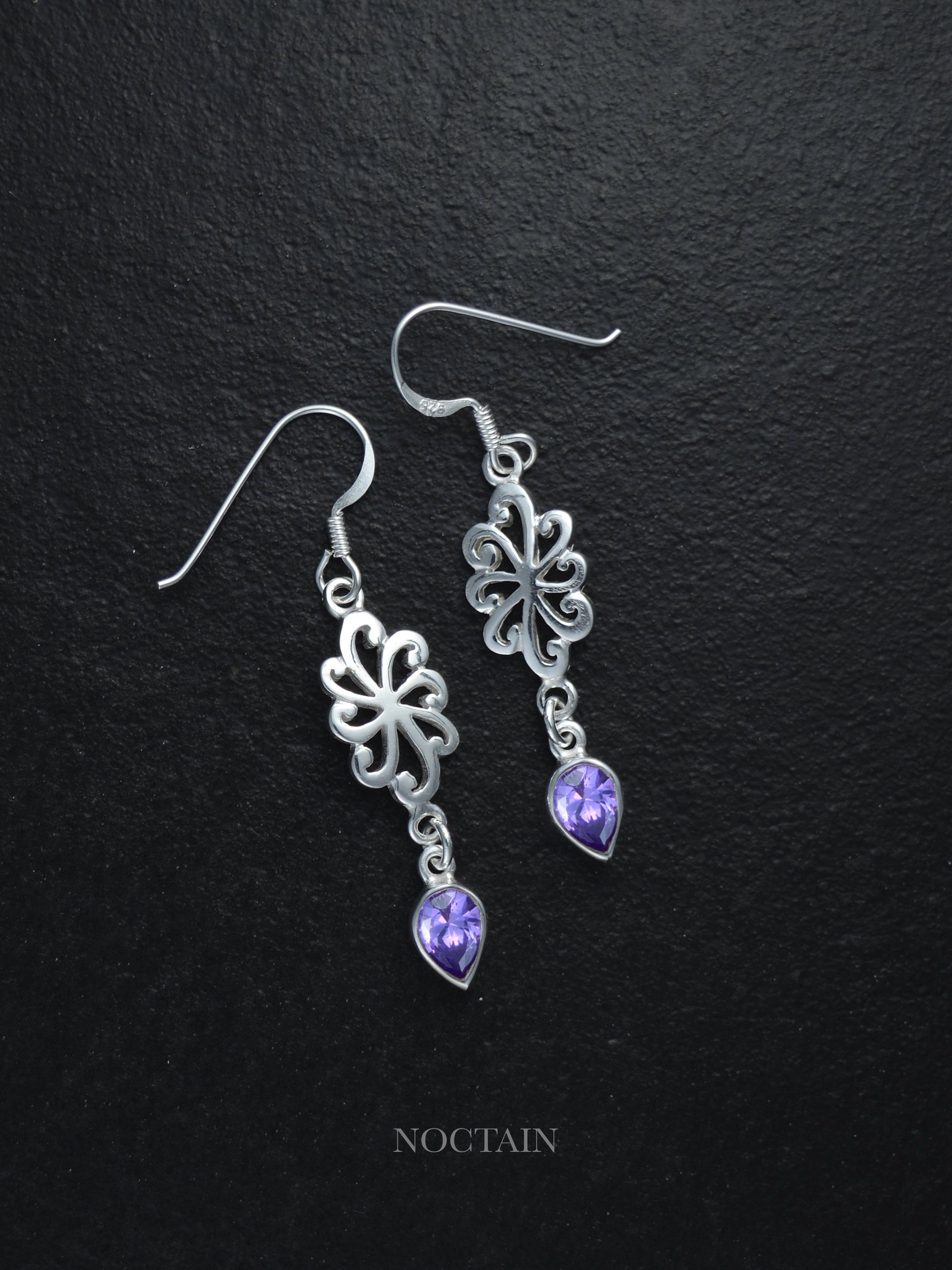 Ametra - Ohrhänger lila