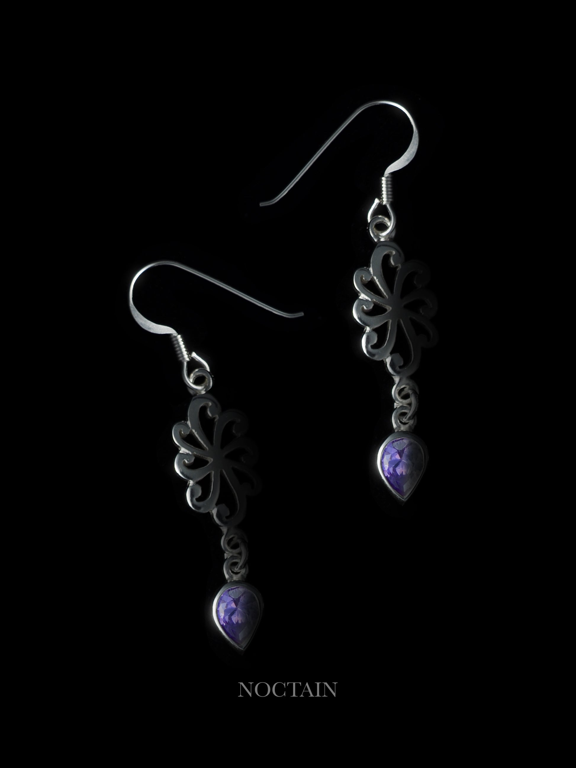 Ametra - Ohrhänger lila