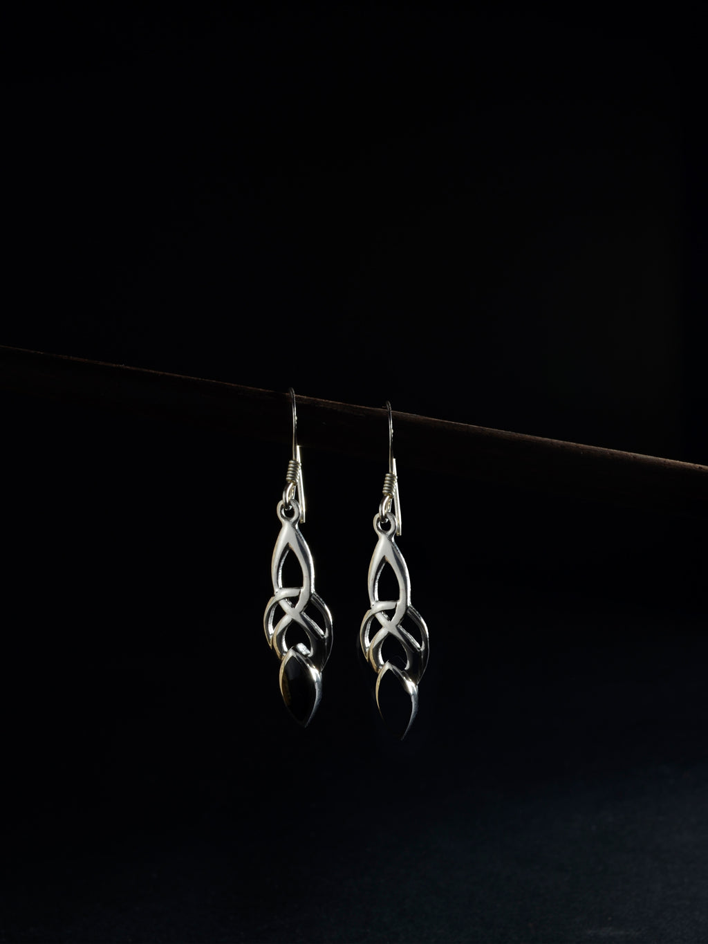 Ohrhänger „Sylvarin“ schwarz