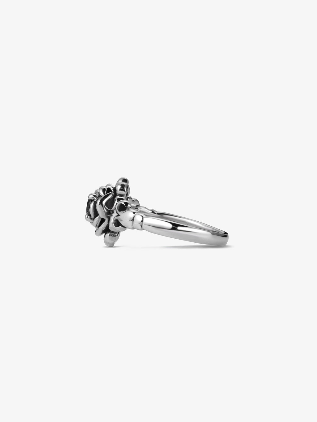 Ring Rose „Thornylia“ schwarz