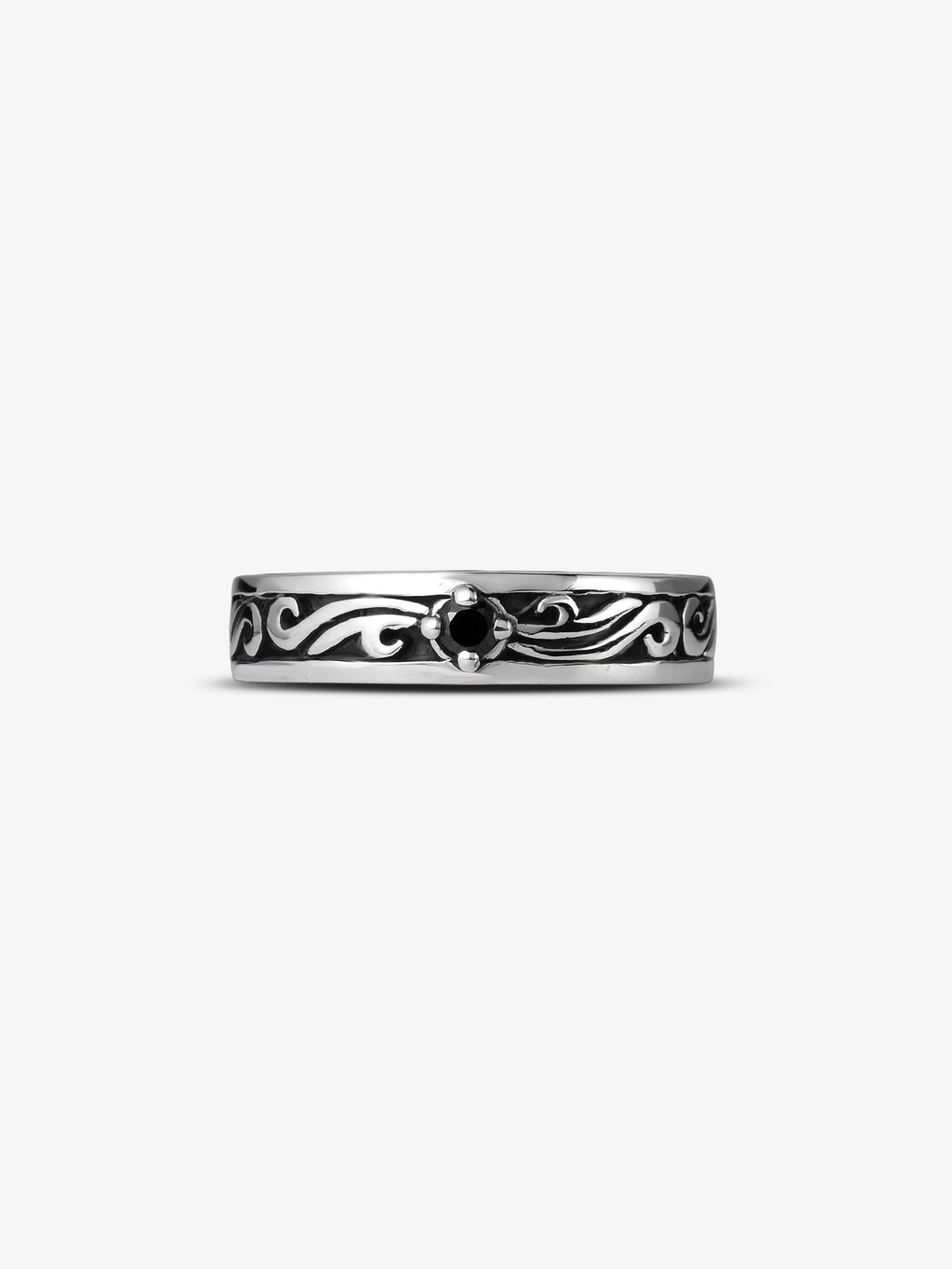 Ring „Onyx weave“