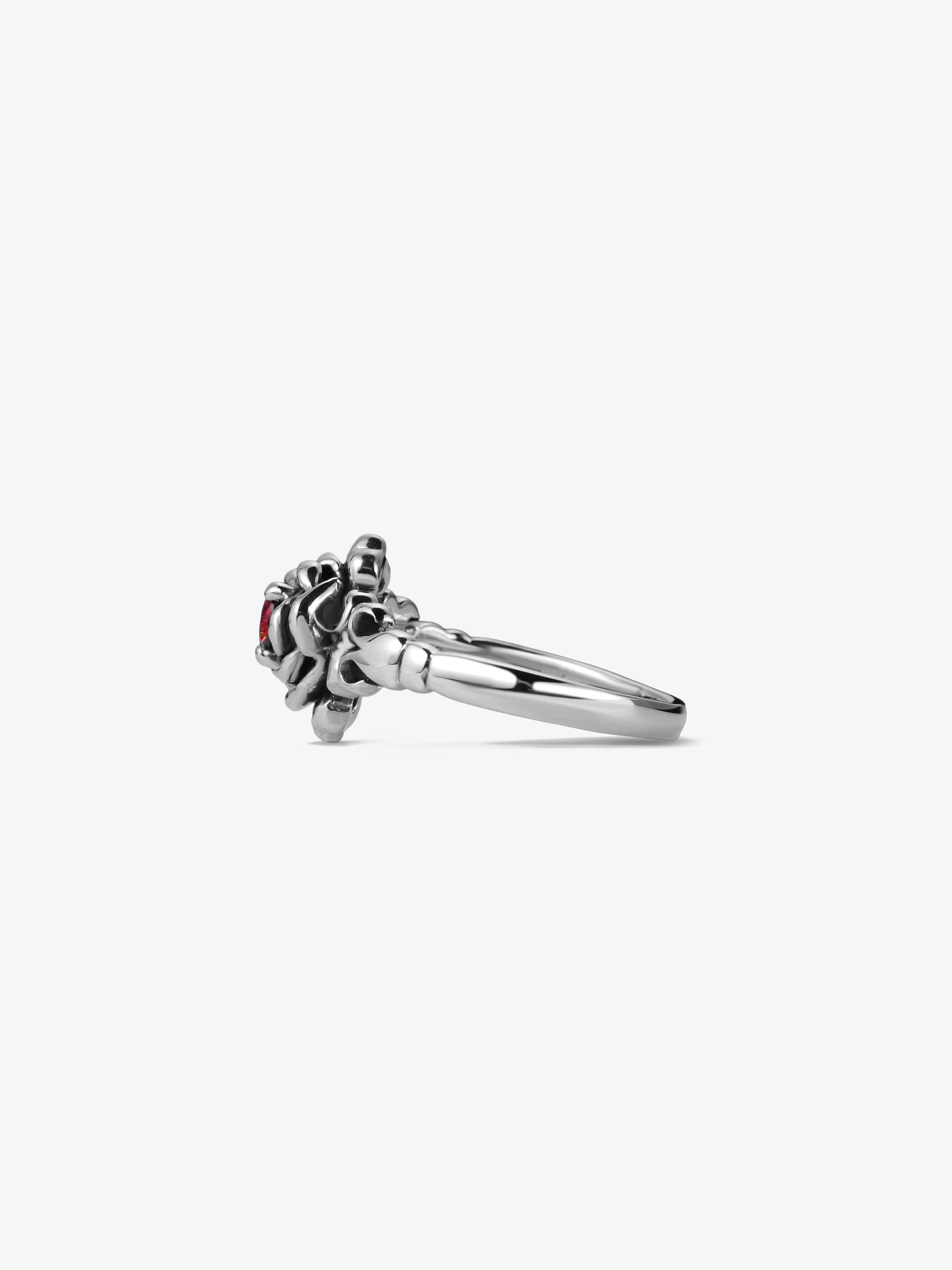 Ring Rose „Thornylia“ rot