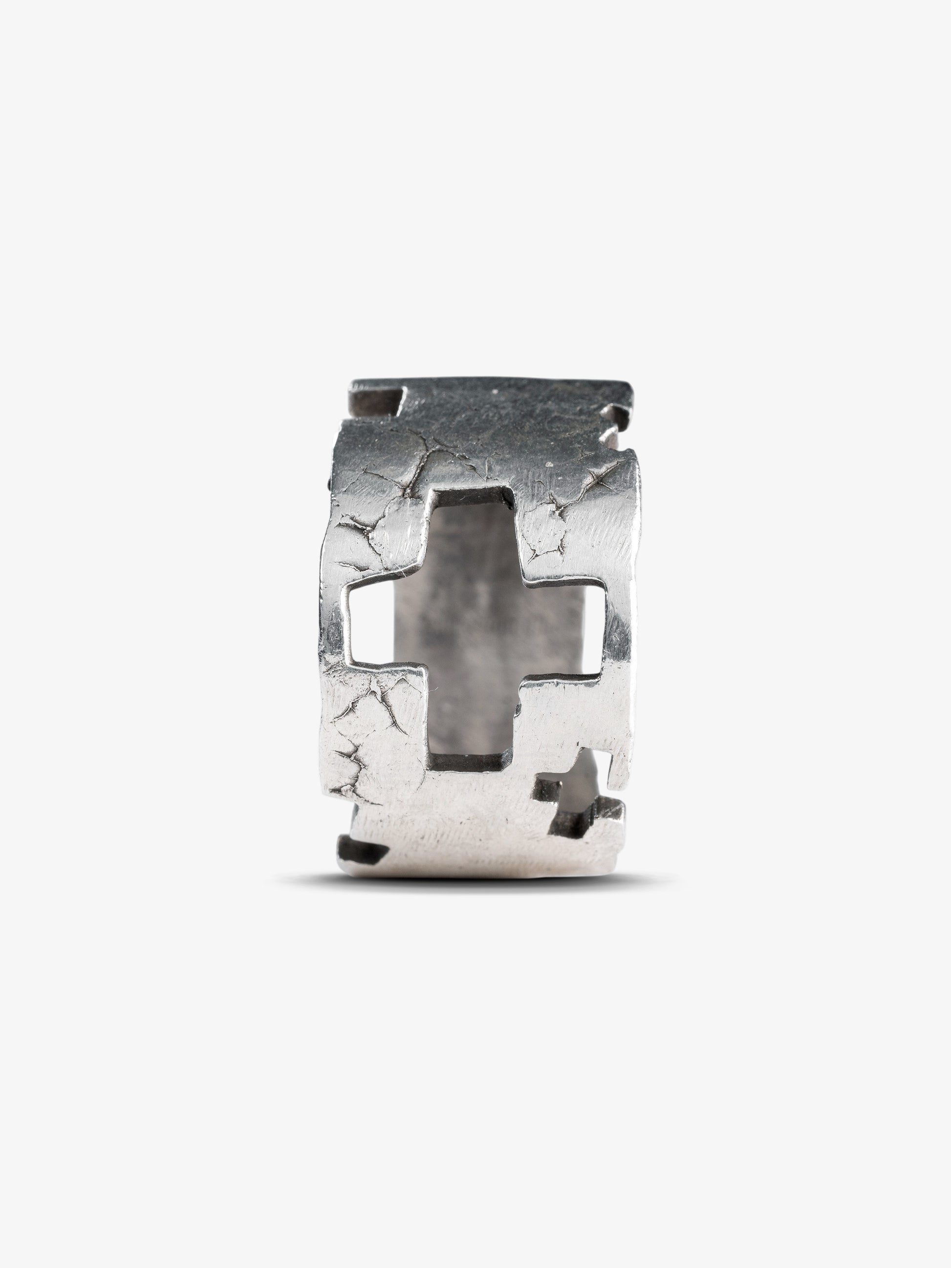Stone Cross Ring - Sebamakes